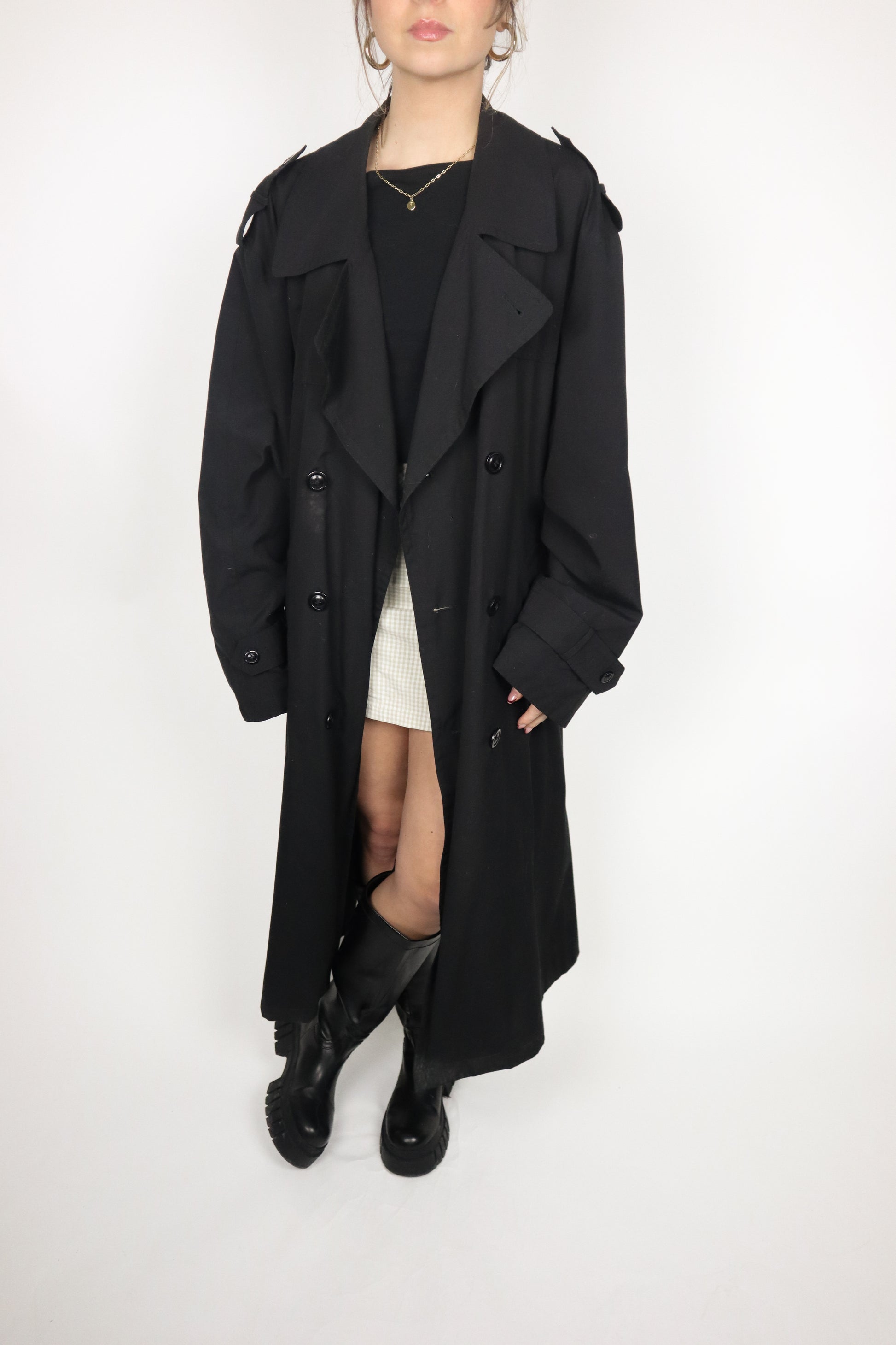 Vintage x Trench Coat (L/XL)
