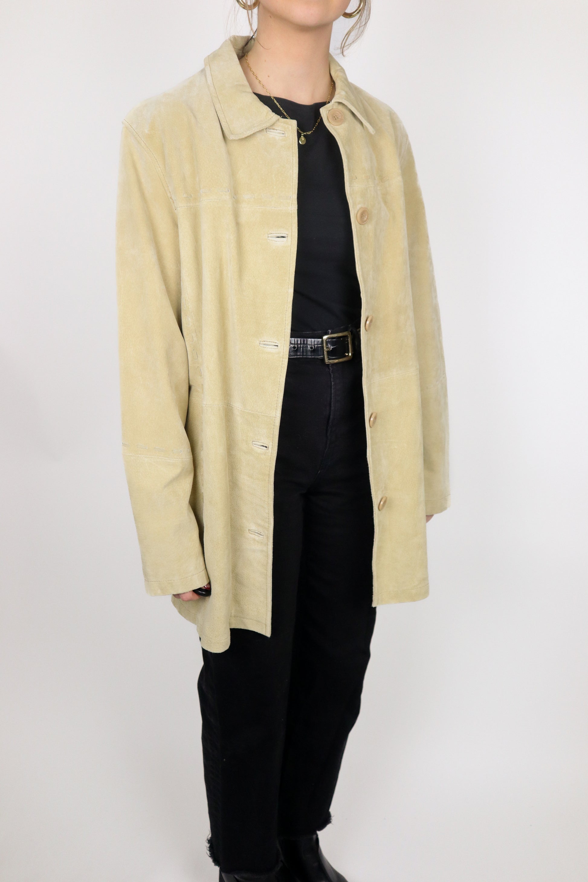 Deadstock x Vintage x Suede Jacket (M)