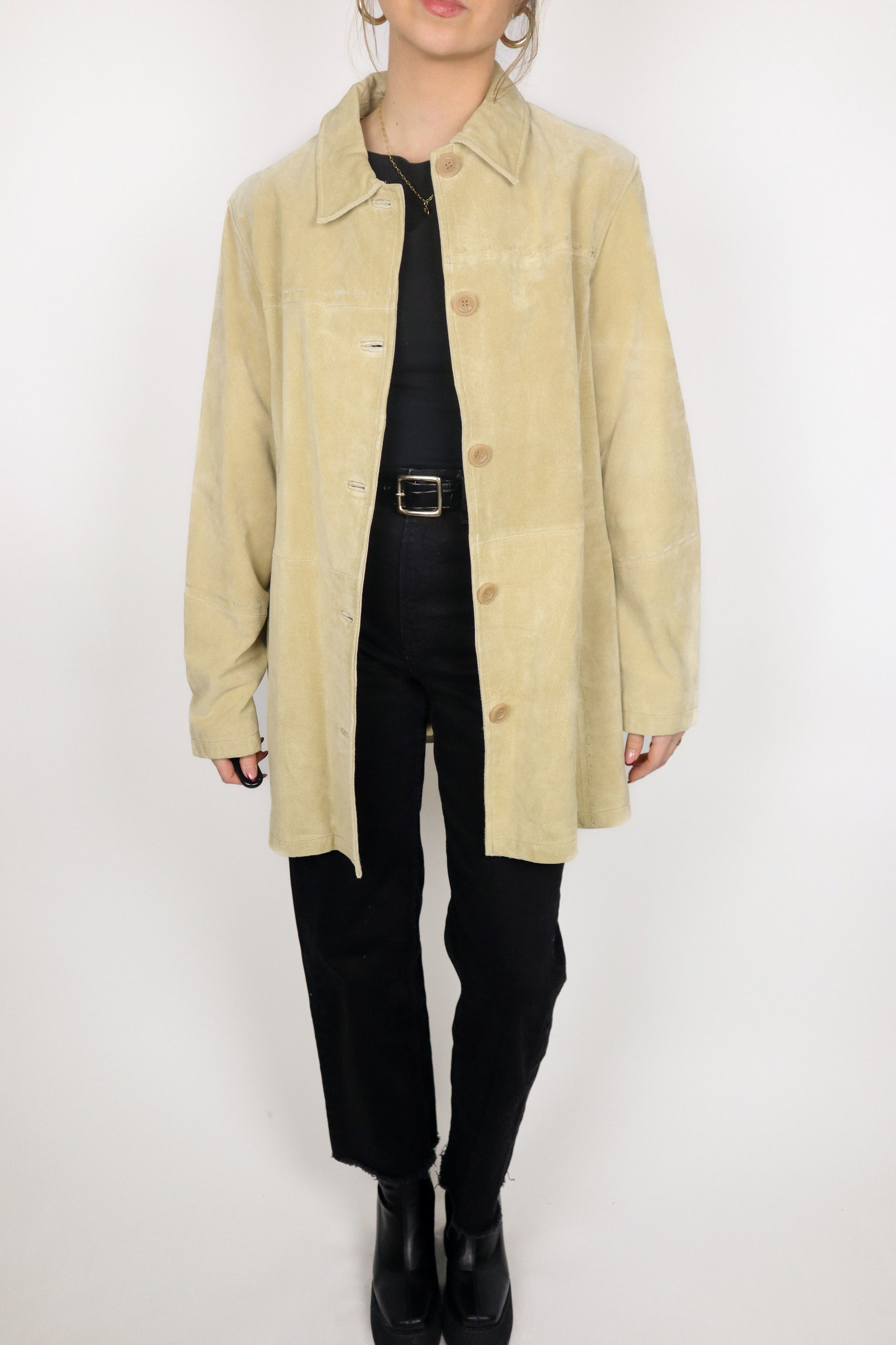 Deadstock x Vintage x Suede Jacket (M)