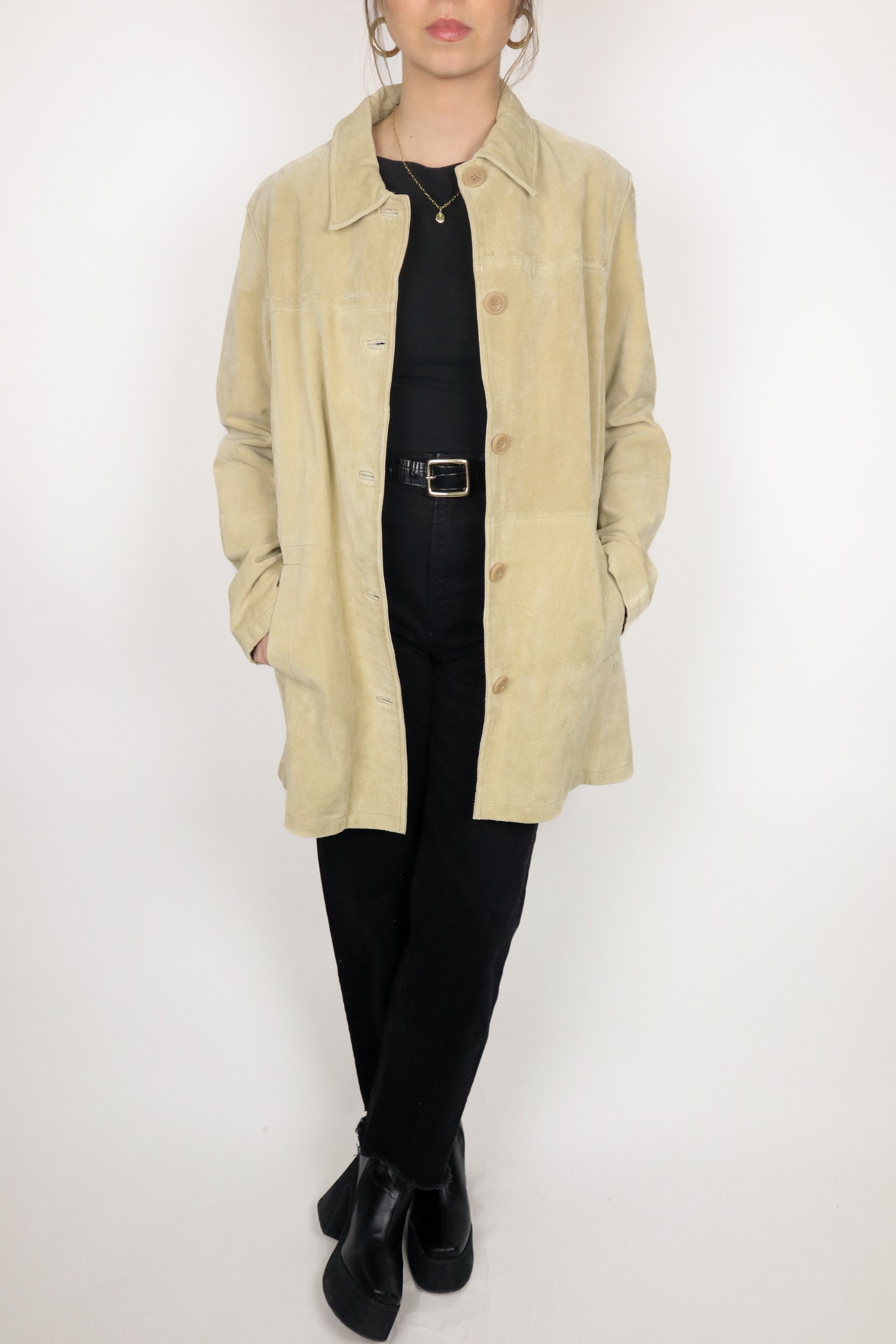 Deadstock x Vintage x Suede Jacket (M)