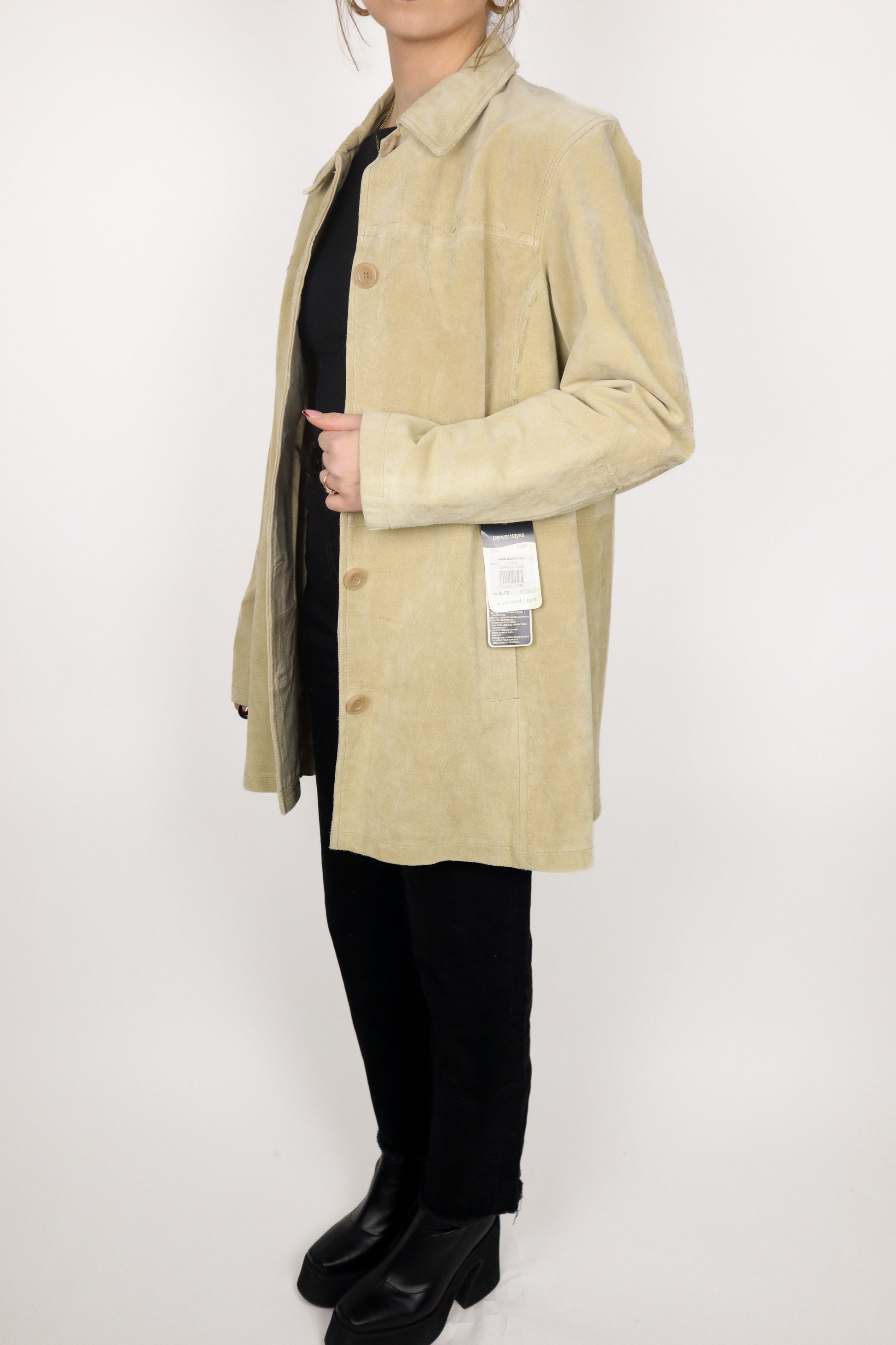 Deadstock x Vintage x Suede Jacket (M)