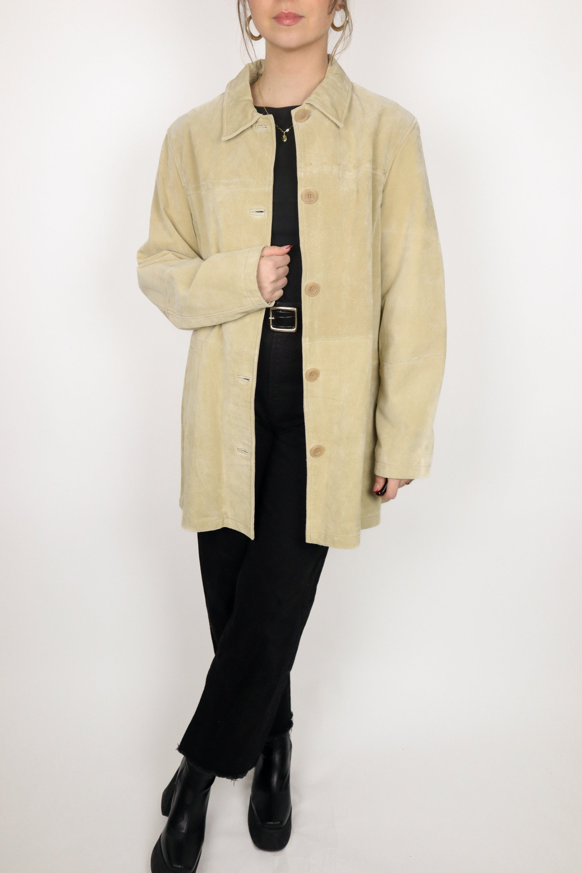 Deadstock x Vintage x Suede Jacket (M)