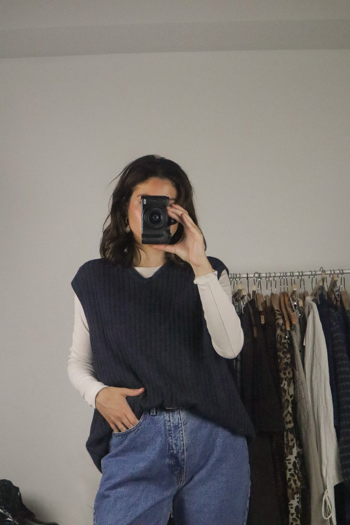 Vintage x Wool Sweater Vest (L/XL)