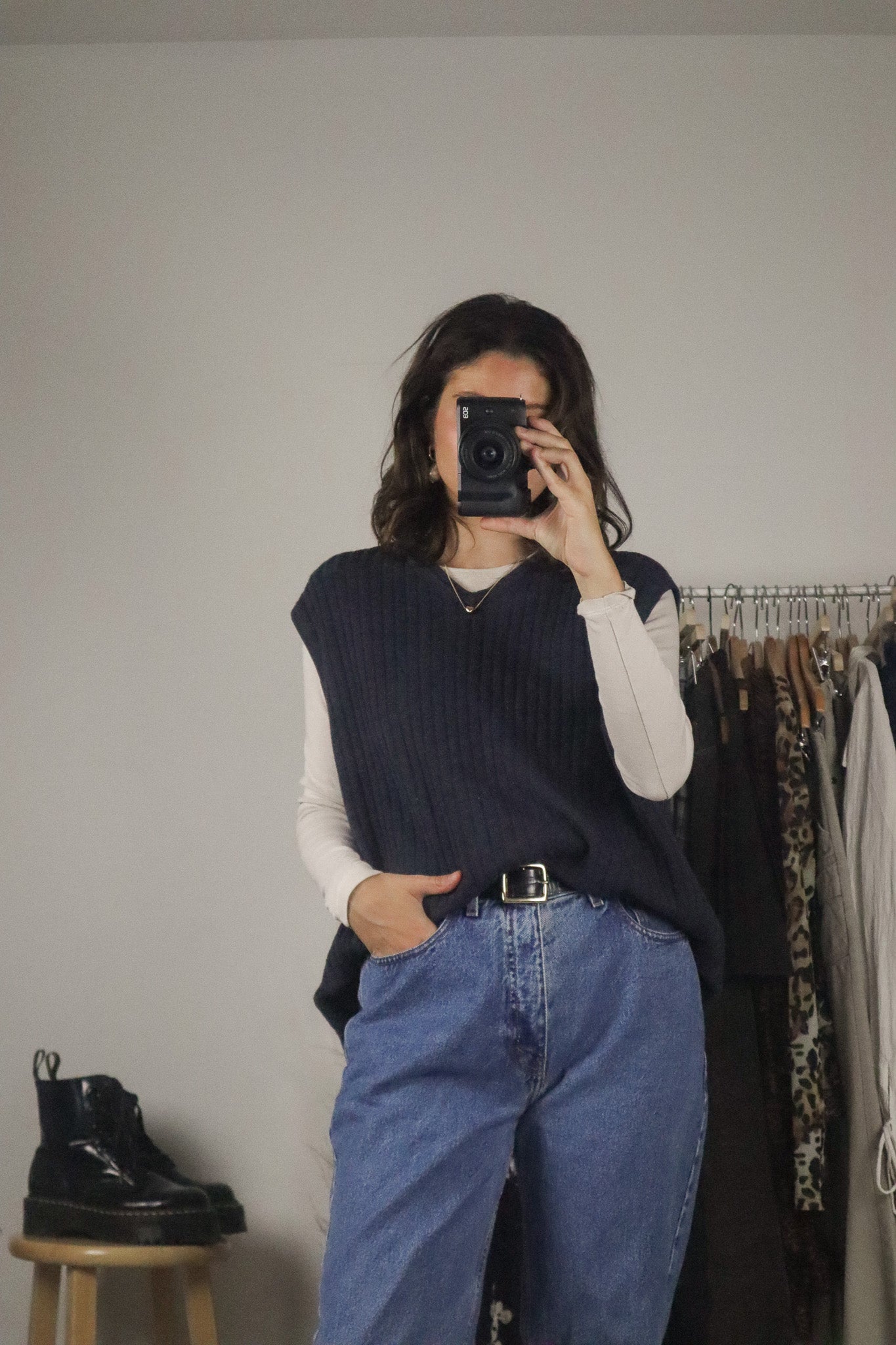 Vintage x Wool Sweater Vest (L/XL)