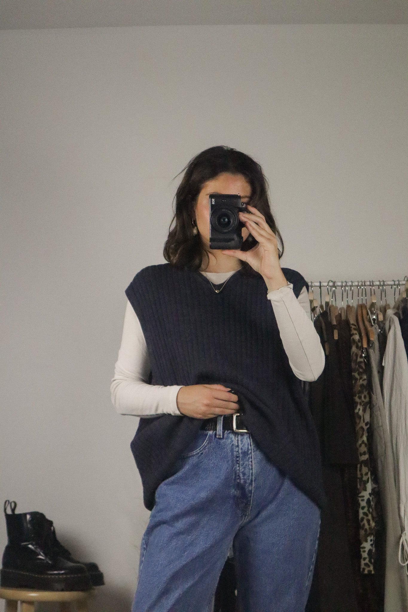 Vintage x Wool Sweater Vest (L/XL)