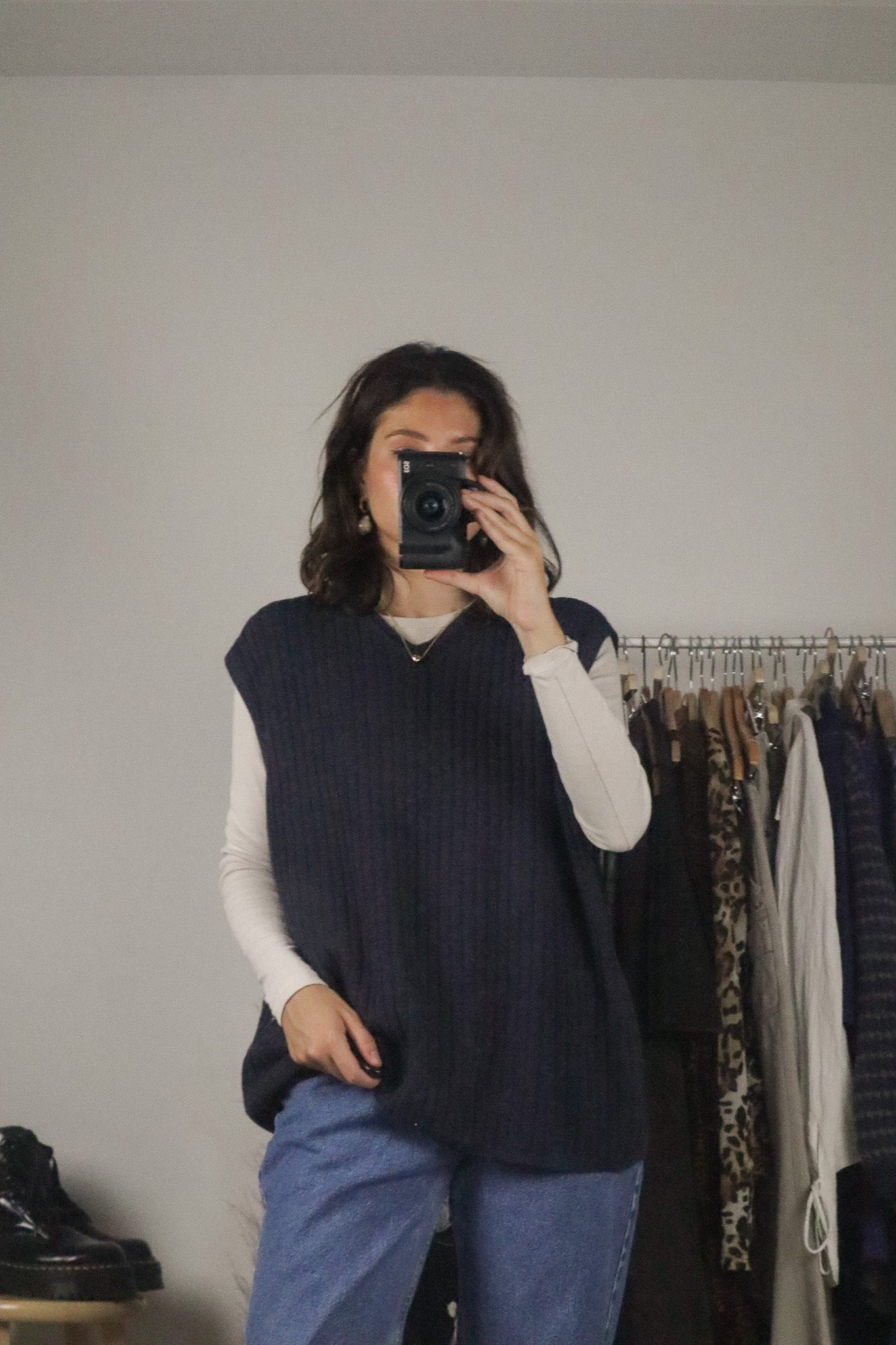 Vintage x Wool Sweater Vest (L/XL)