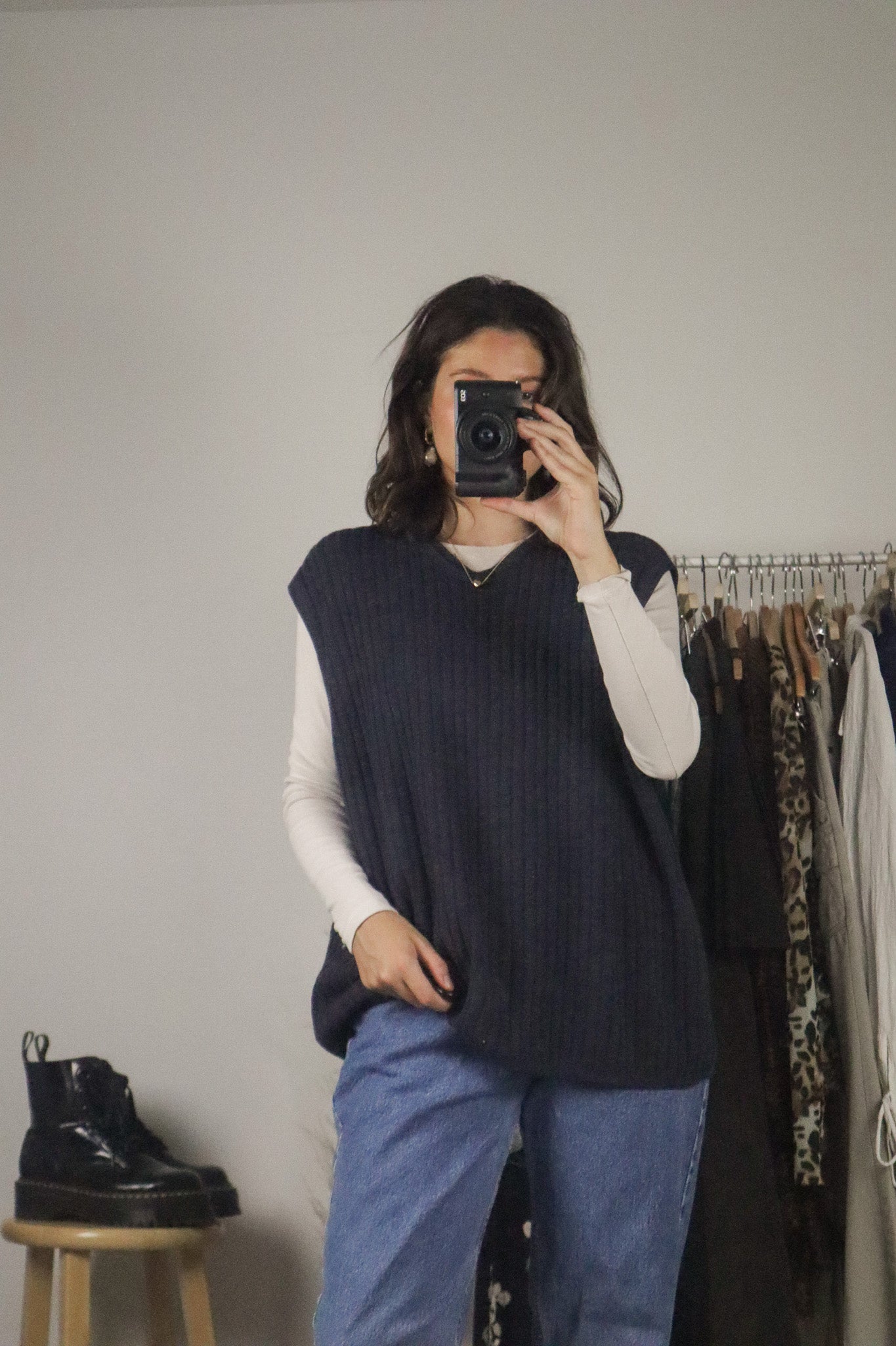 Vintage x Wool Sweater Vest (L/XL)