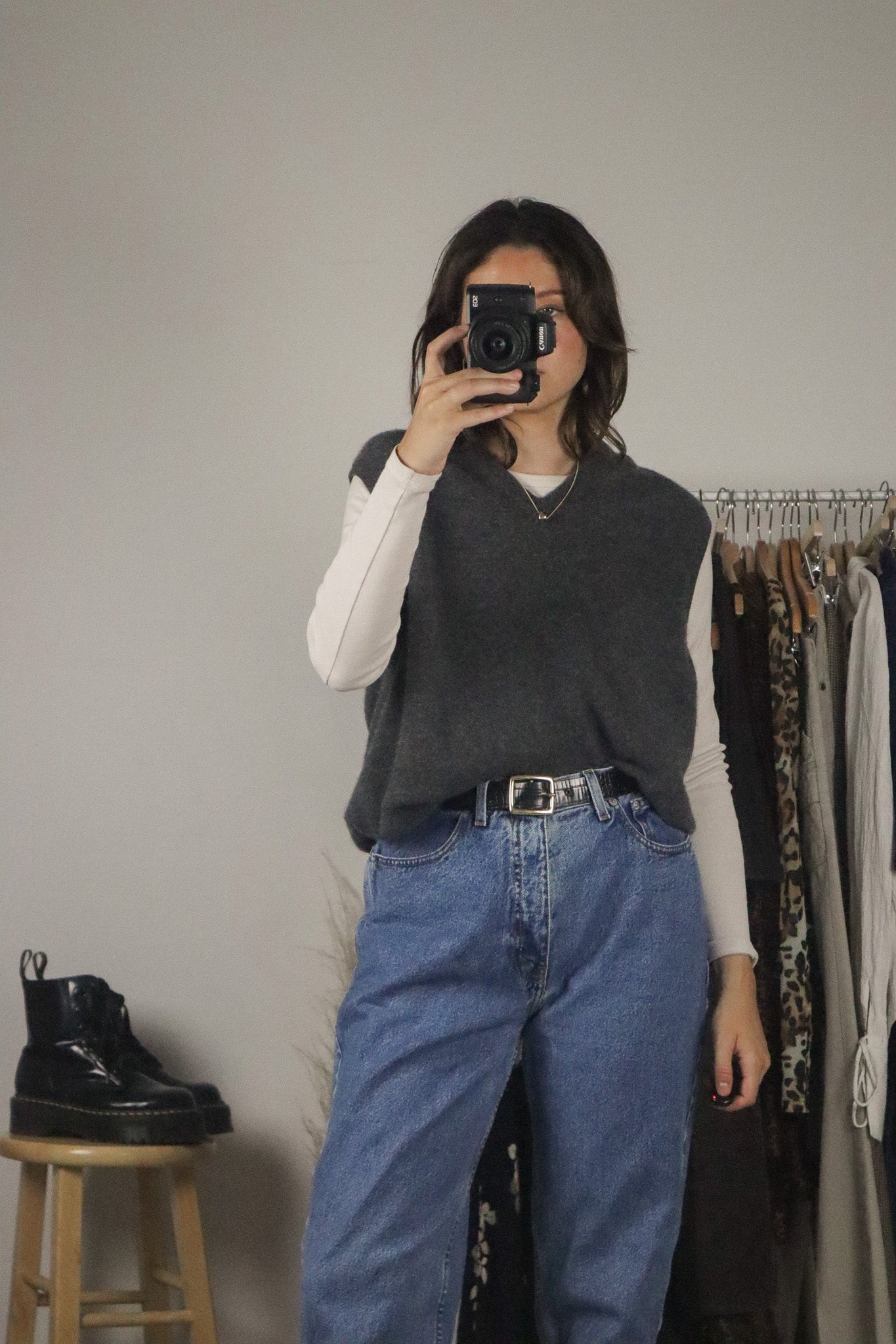 Vintage x Cashmere Sweater Vest (M/L)