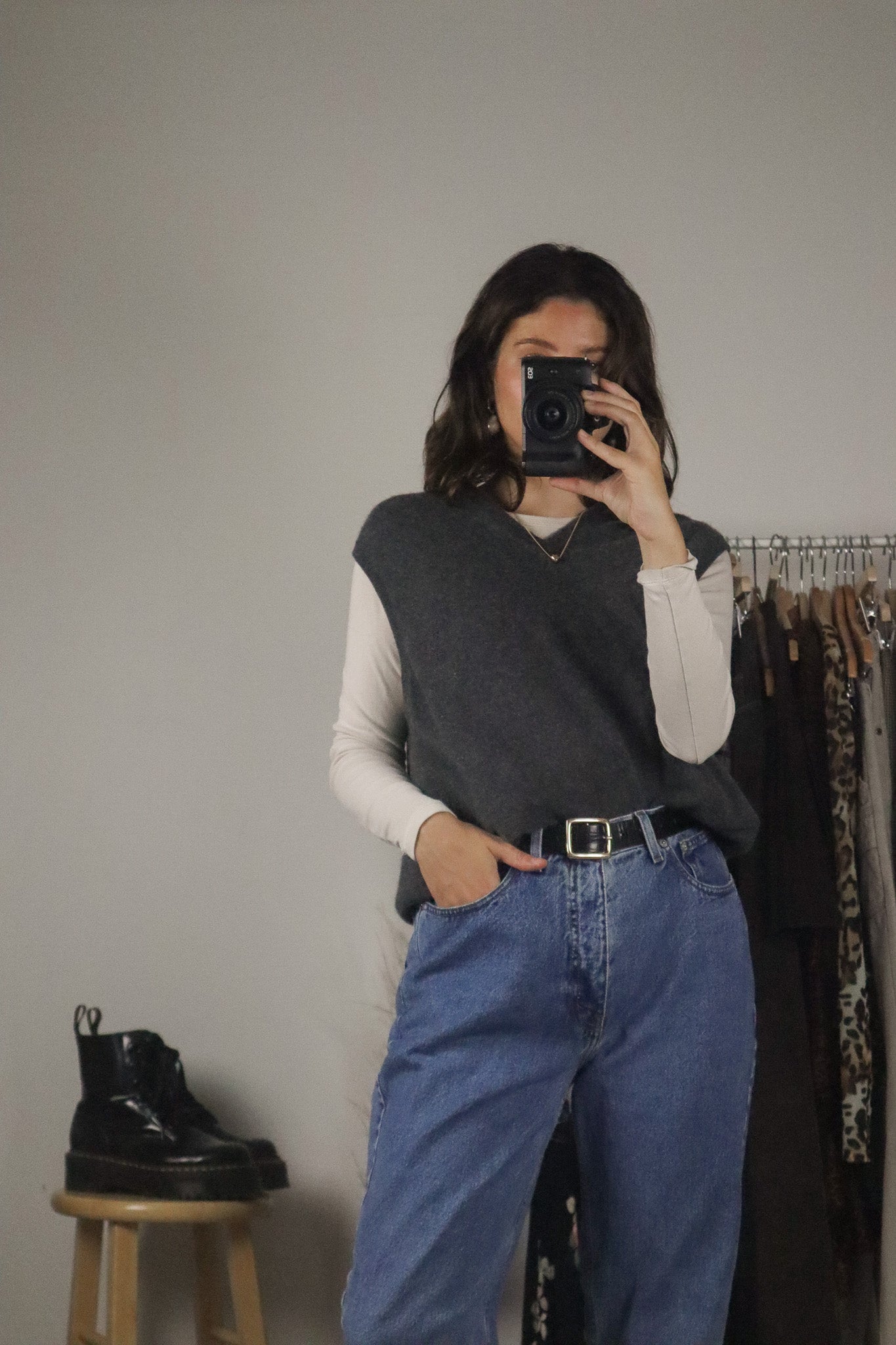 Vintage x Cashmere Sweater Vest (M/L)