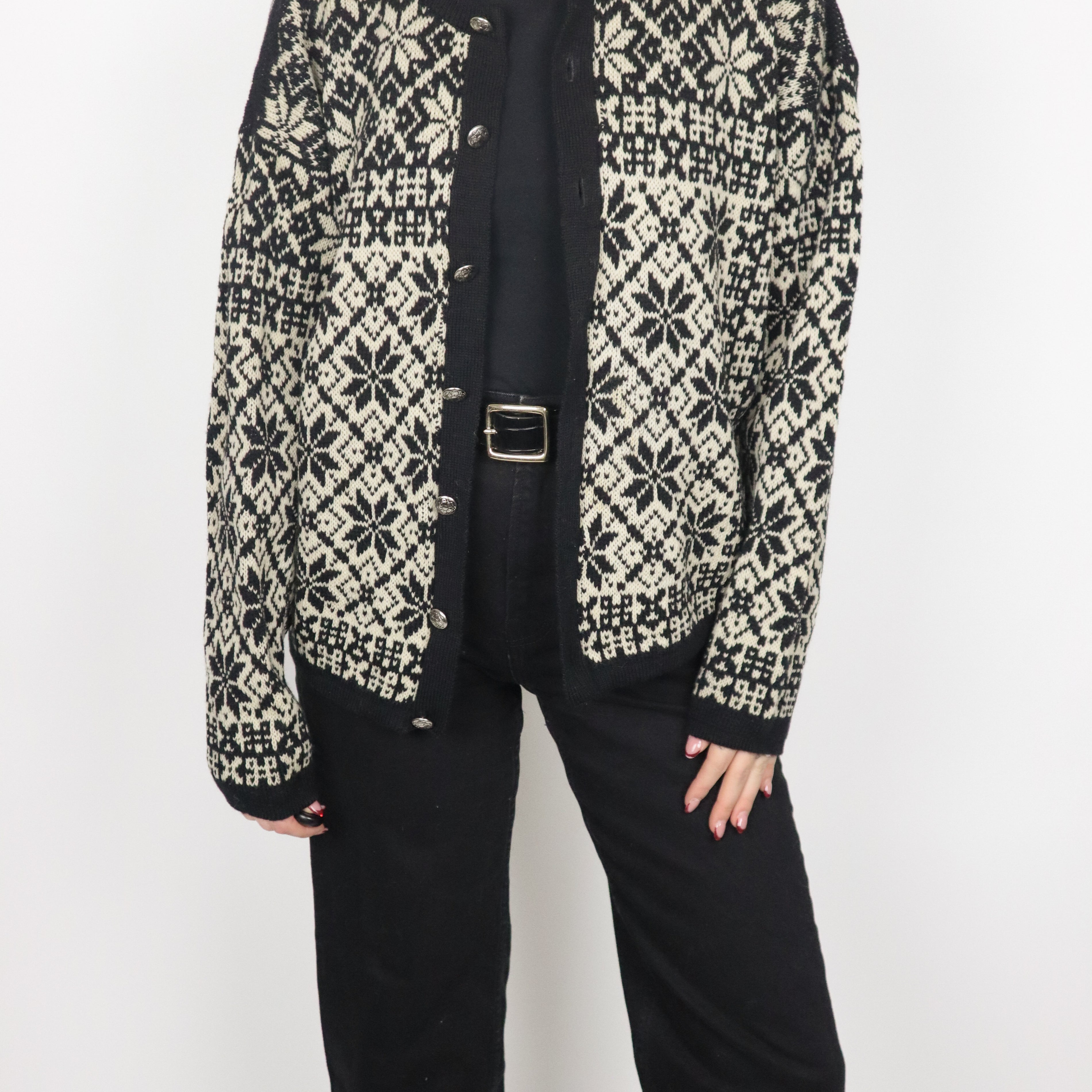 Made in Norway x Vintage x Wool Cardigan (S/M)