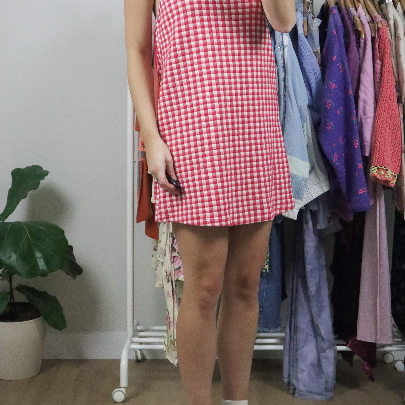 Modern x Gingham Dress (M)