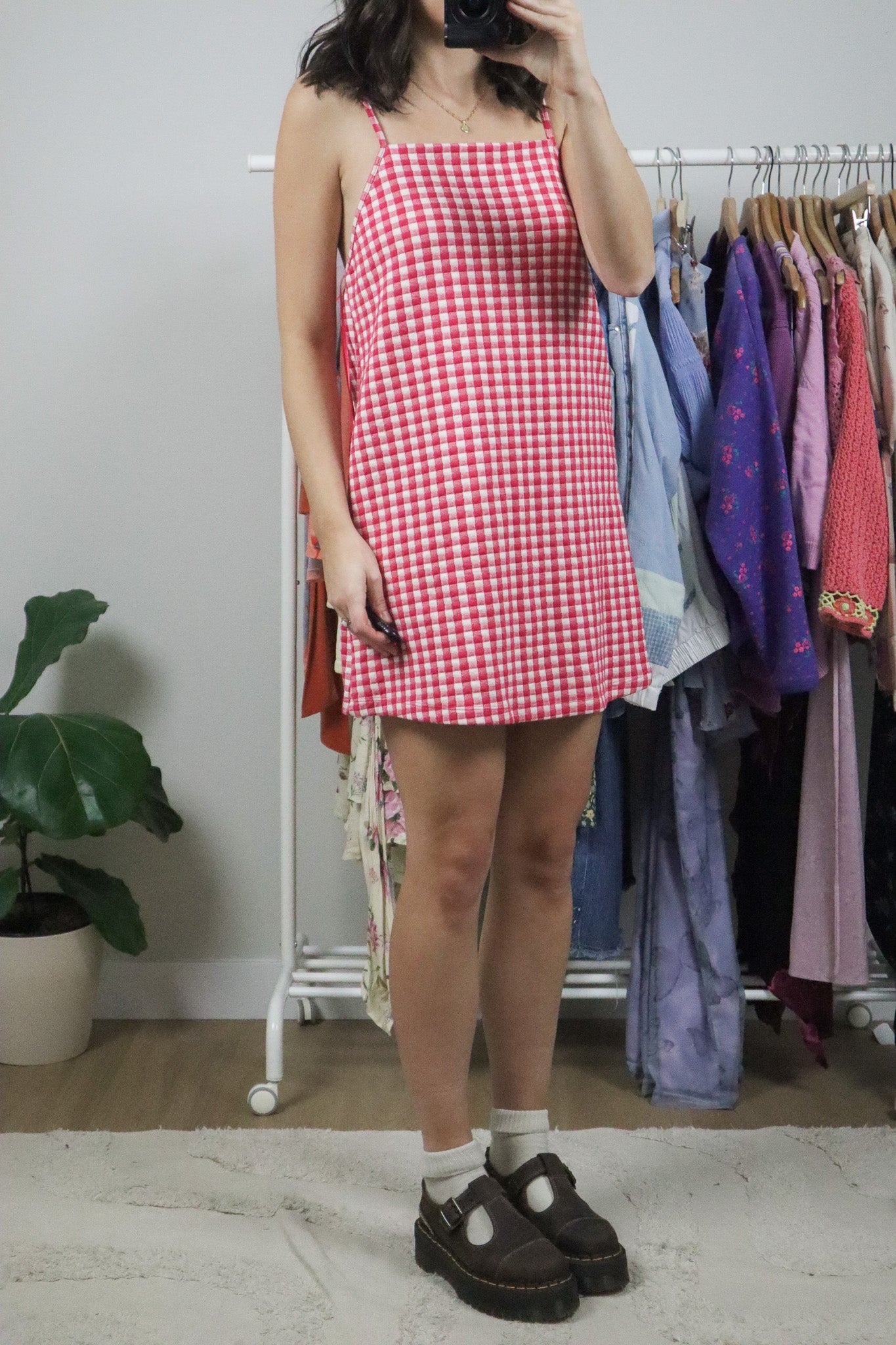 Modern x Gingham Dress (M)