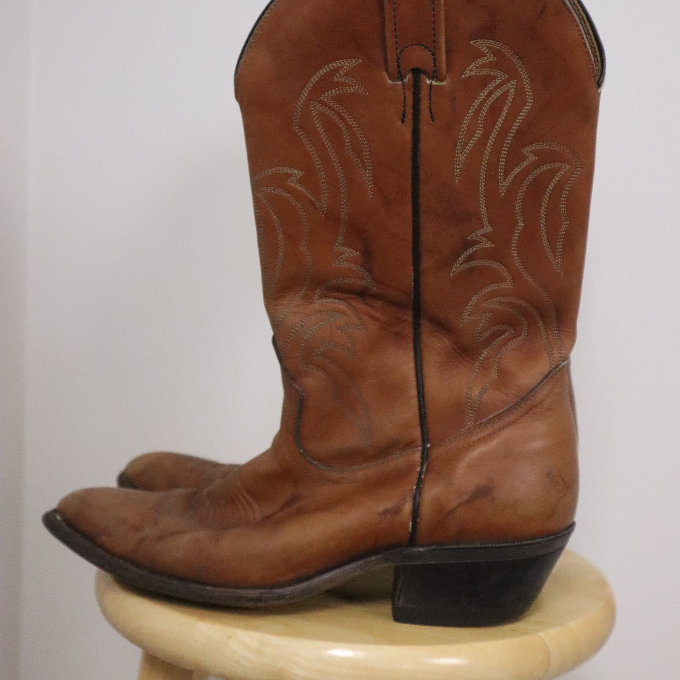 Made in Canada x Vintage x Boulet Leather Boots (8.5)