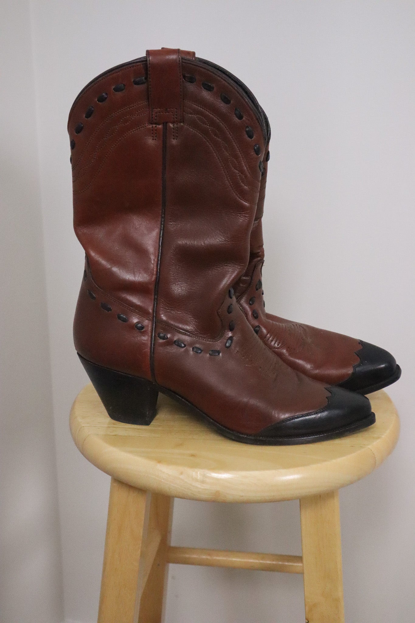 Vintage x Dingo Leather Boots (6.5/7)