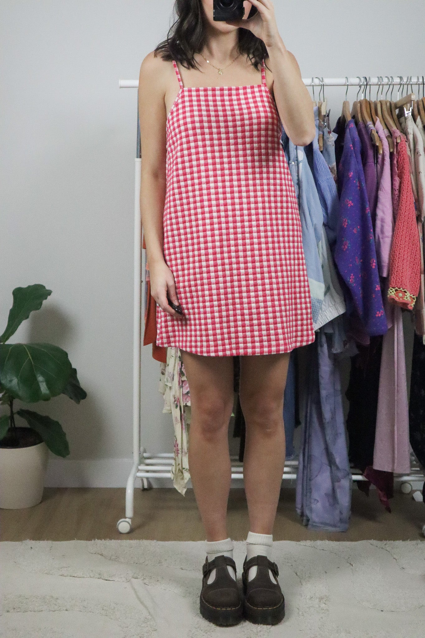 Modern x Gingham Dress (M)