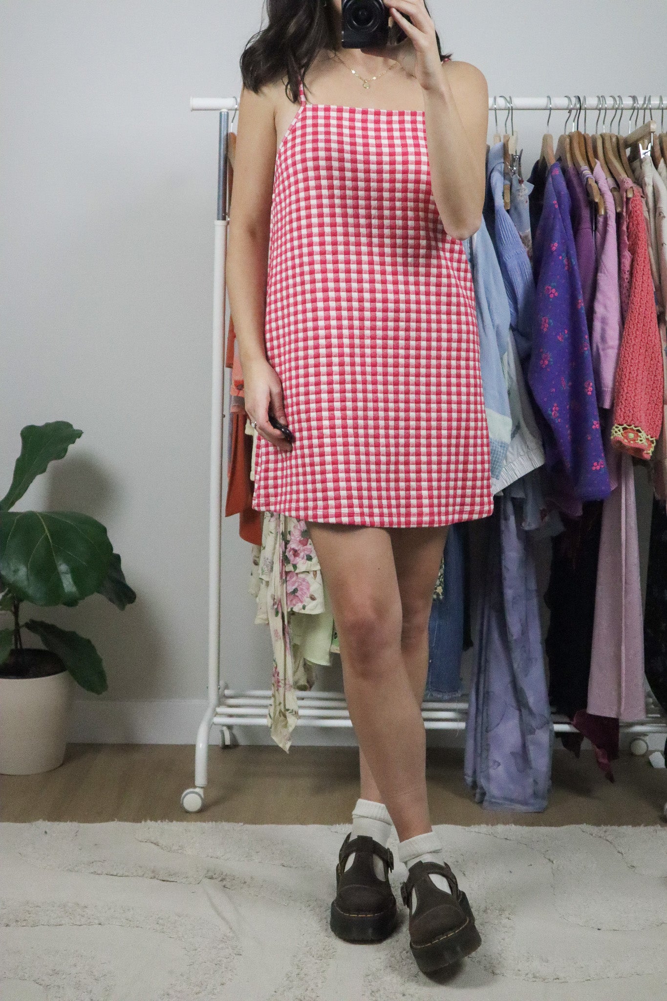 Modern x Gingham Dress (M)