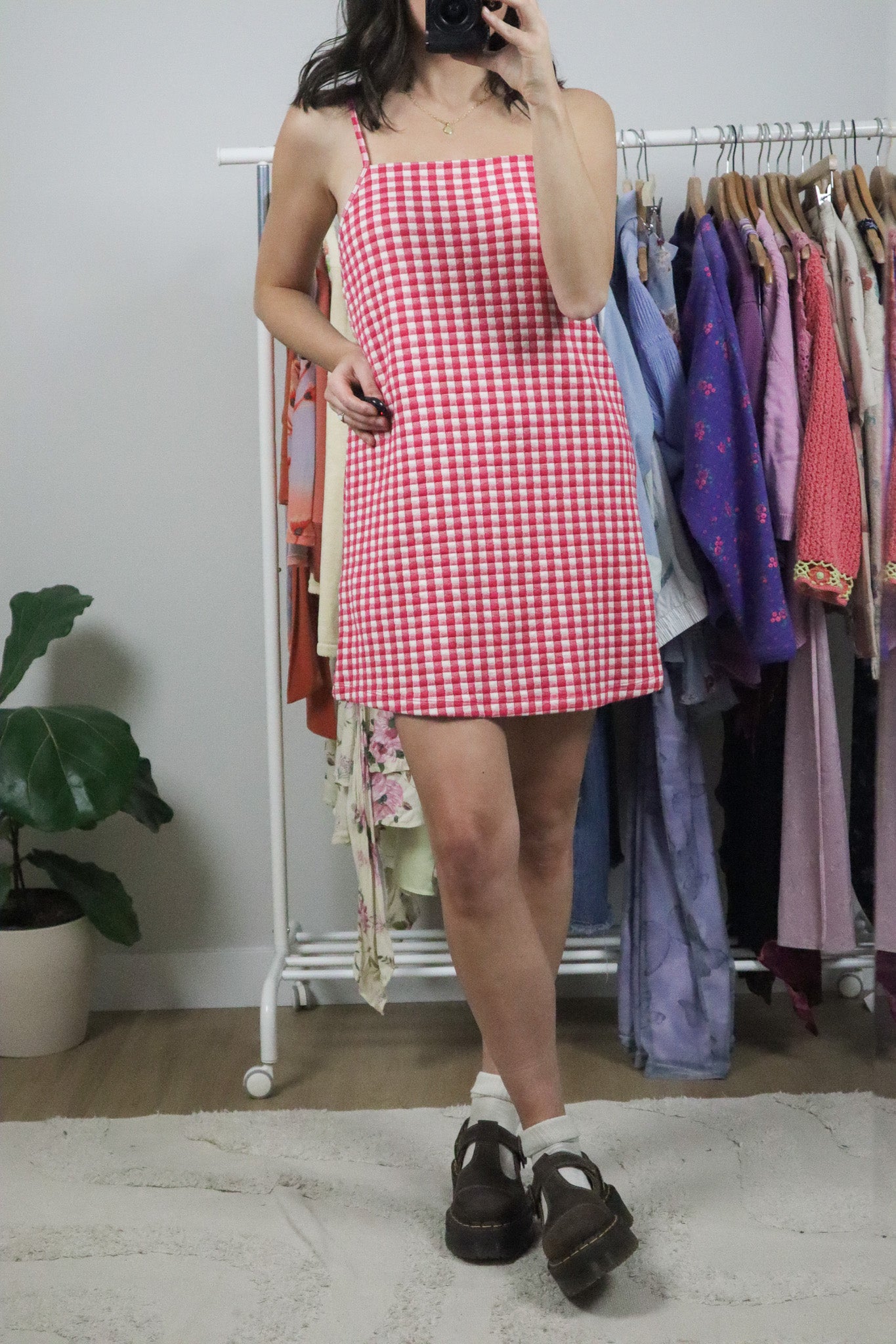 Modern x Gingham Dress (M)