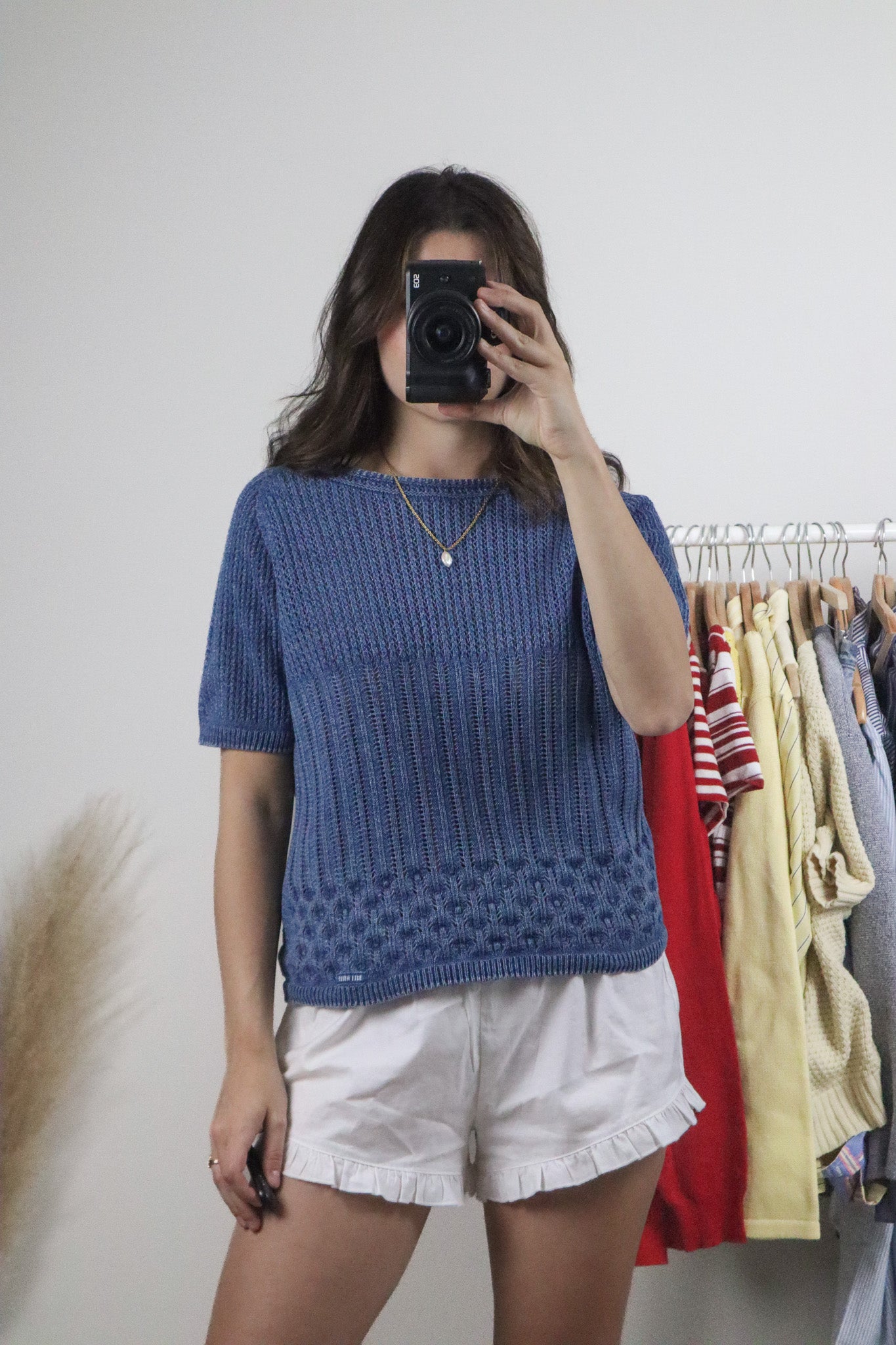 Vintage x Cotton Short-Sleeve Knit (M/L)