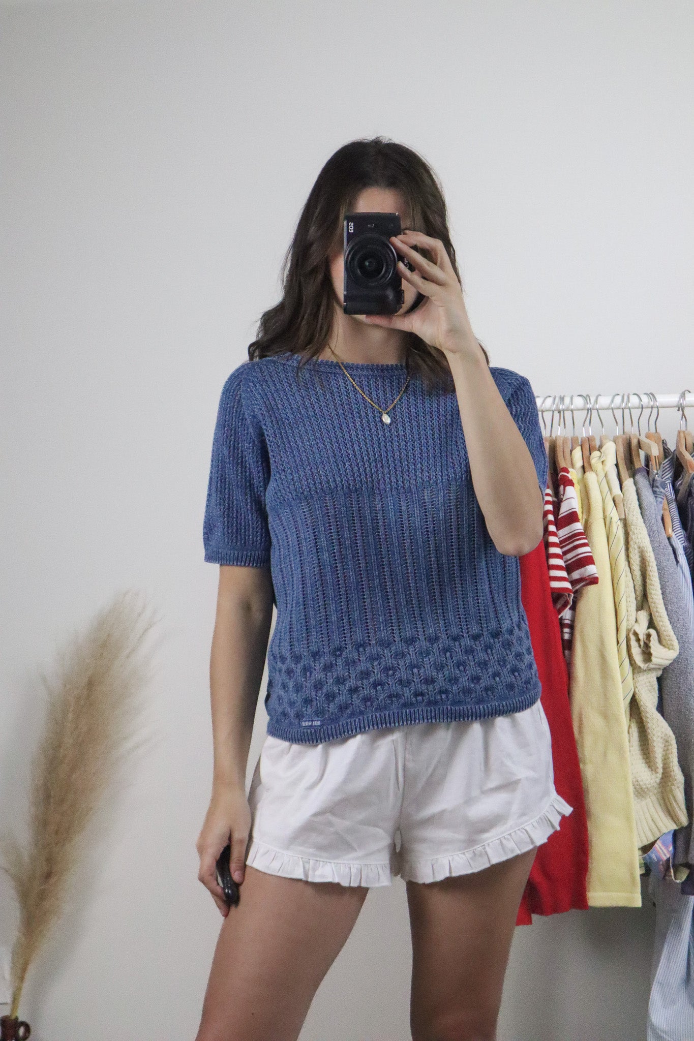 Vintage x Cotton Short-Sleeve Knit (M/L)