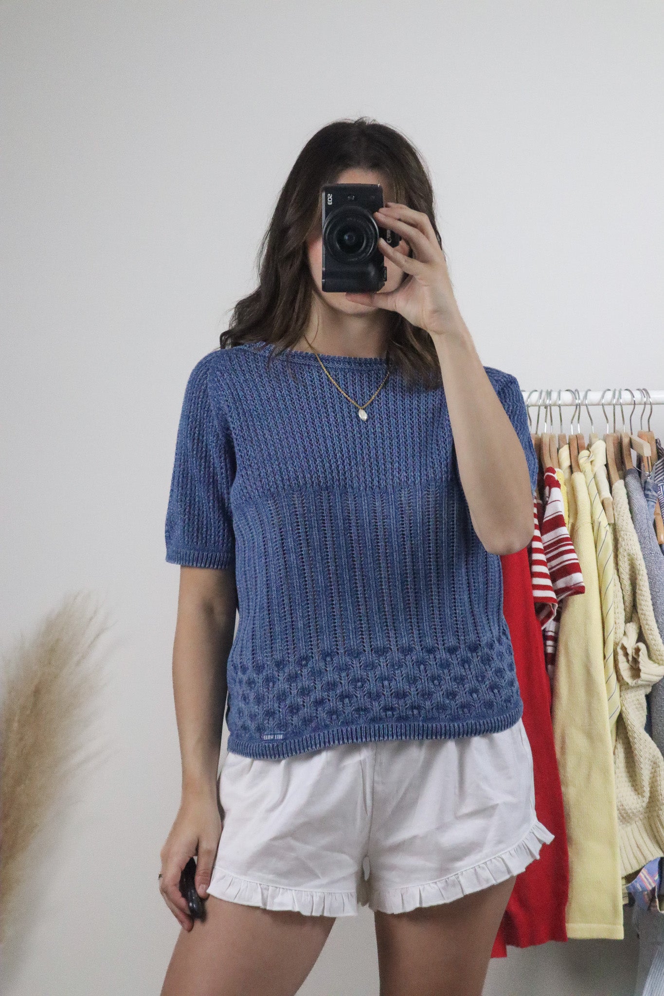 Vintage x Cotton Short-Sleeve Knit (M/L)