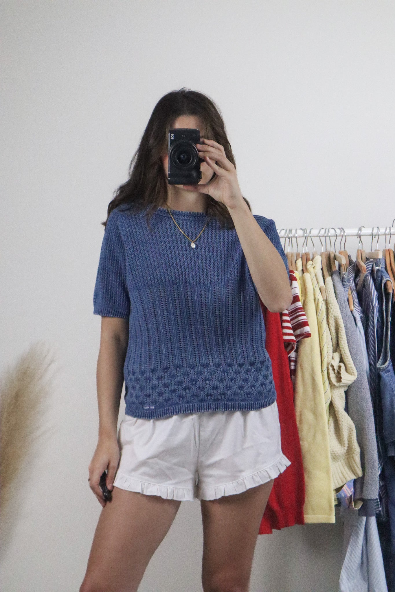 Vintage x Cotton Short-Sleeve Knit (M/L)