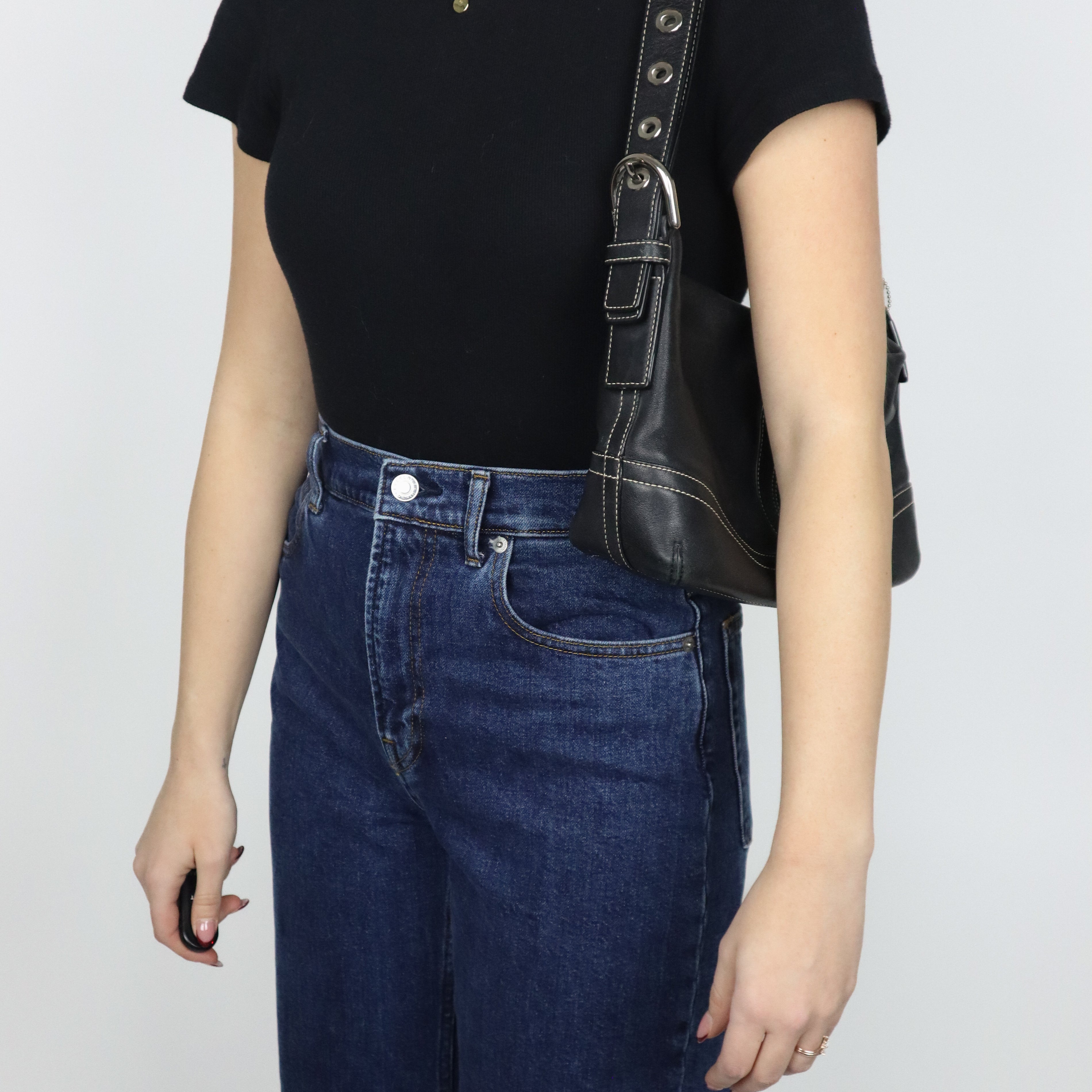 Vintage x Leather Coach Bag