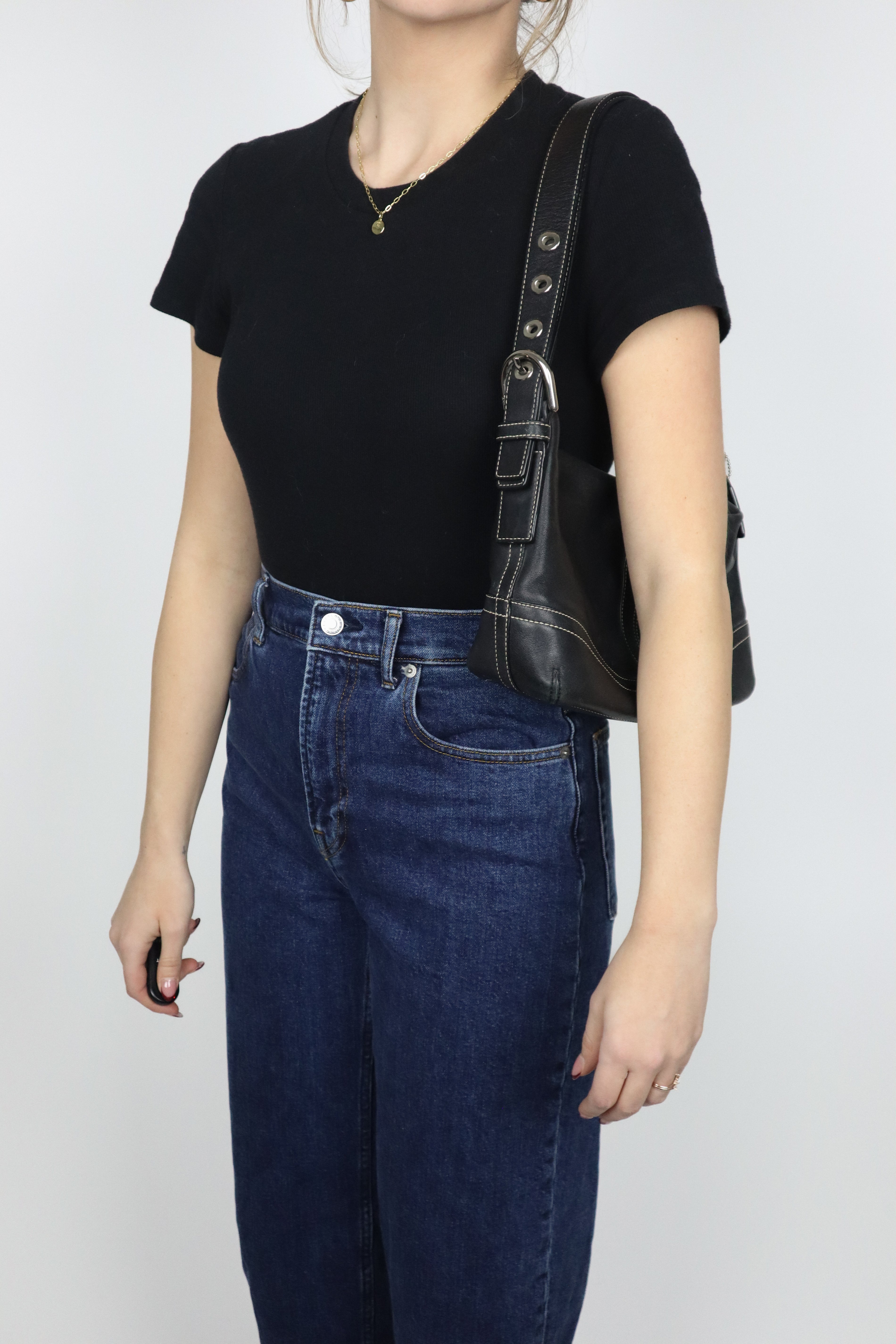 Vintage x Leather Coach Bag