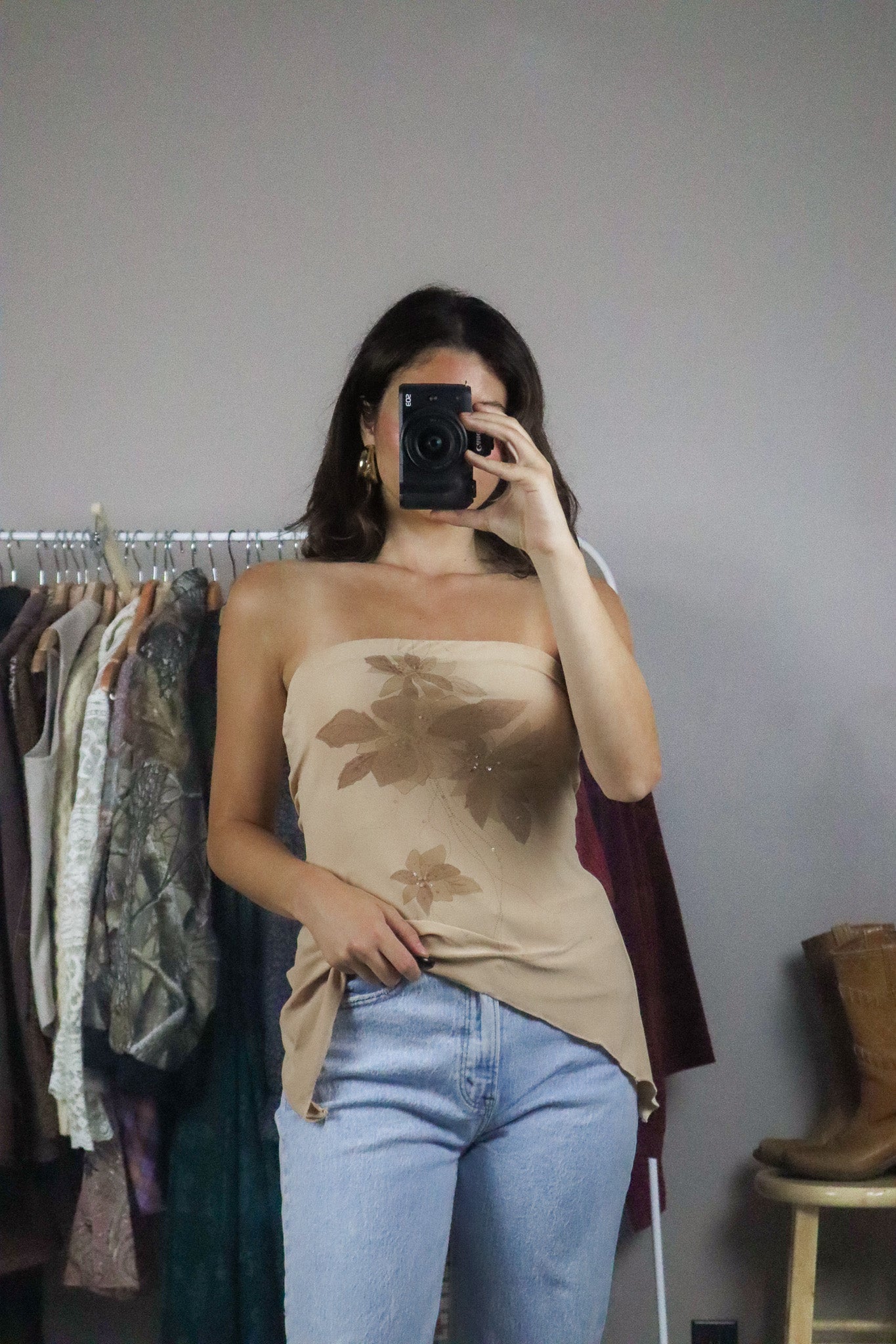 Vintage x Sequence Tube Top (M)