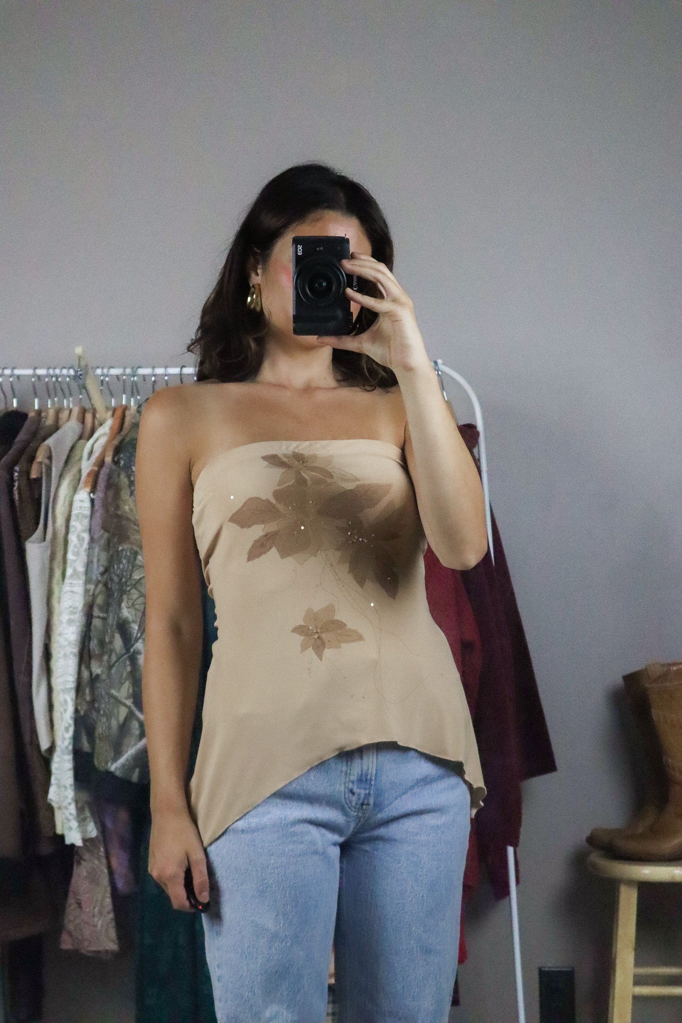 Vintage x Sequence Tube Top (M)