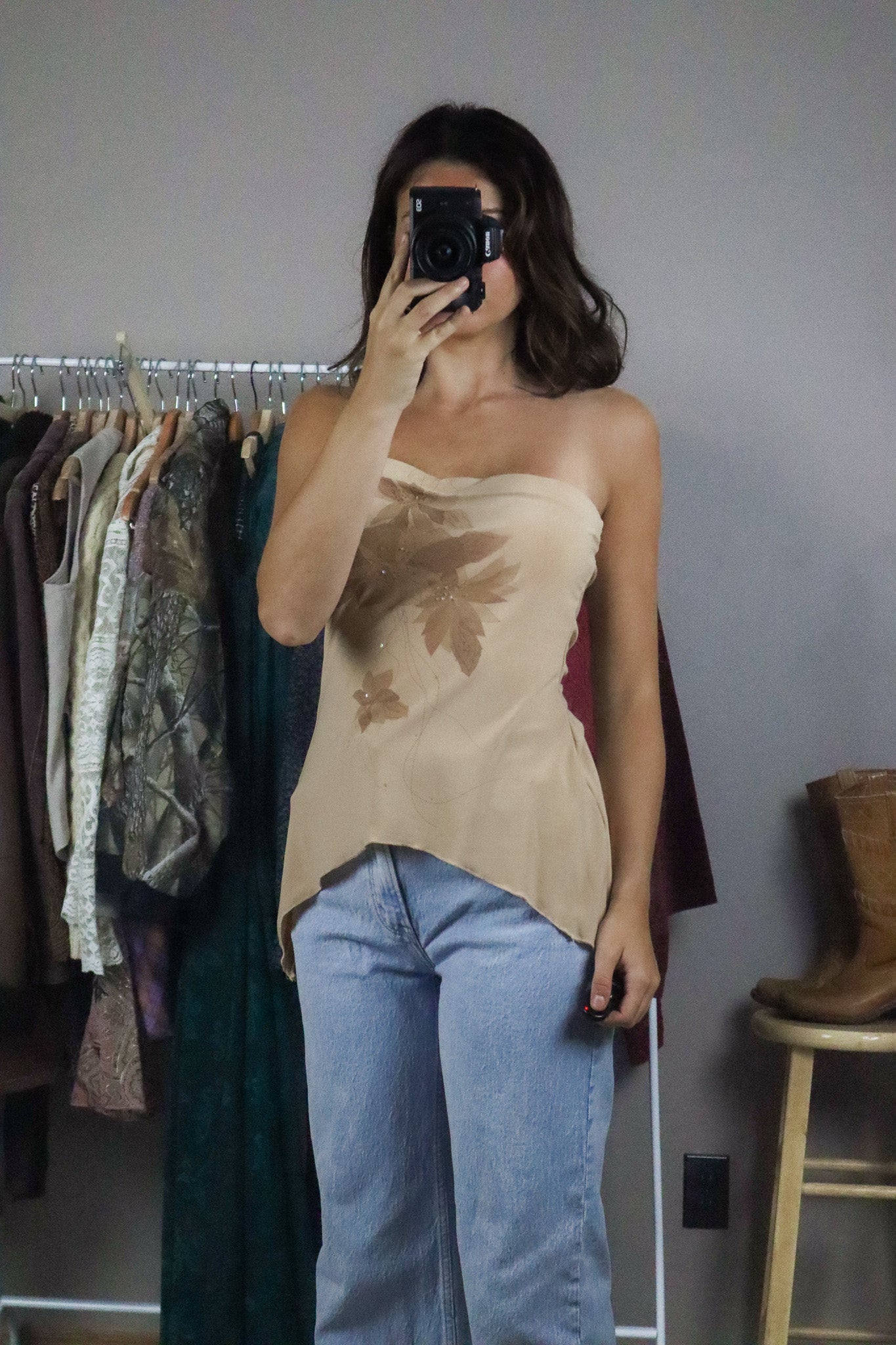 Vintage x Sequence Tube Top (M)