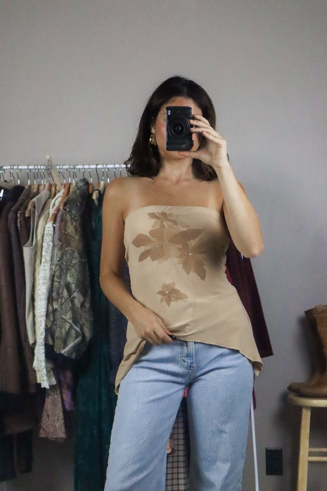 Vintage x Sequence Tube Top (M)