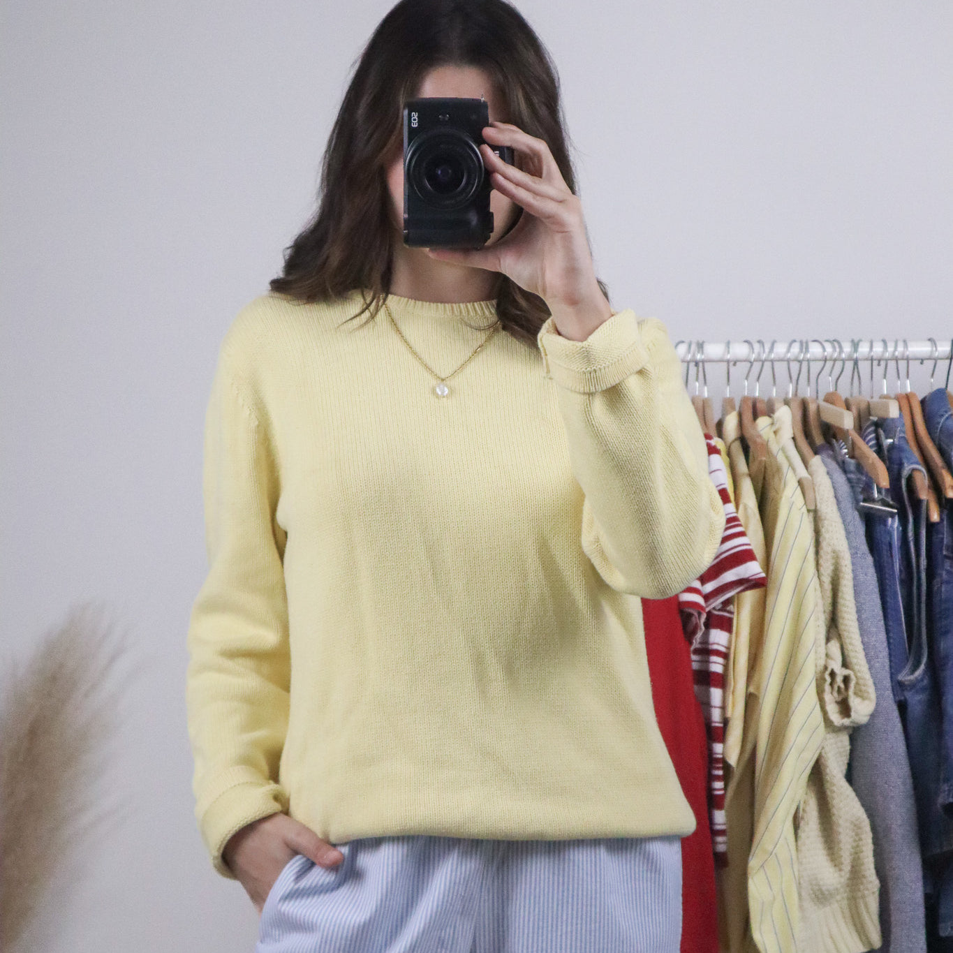 Vintage x Cotton Sweater (XS-M)