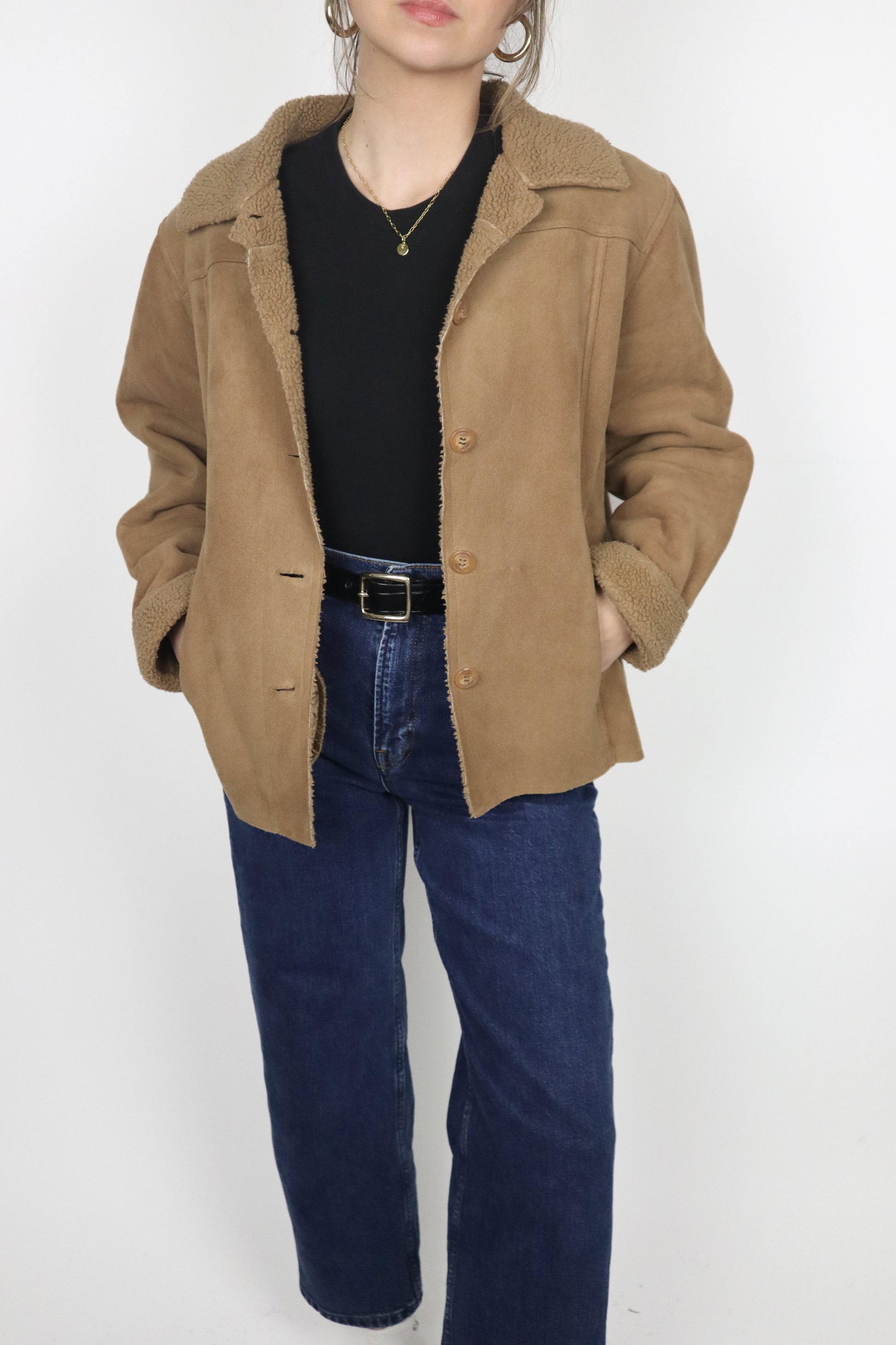 Vintage x Sherpa Jacket (M)