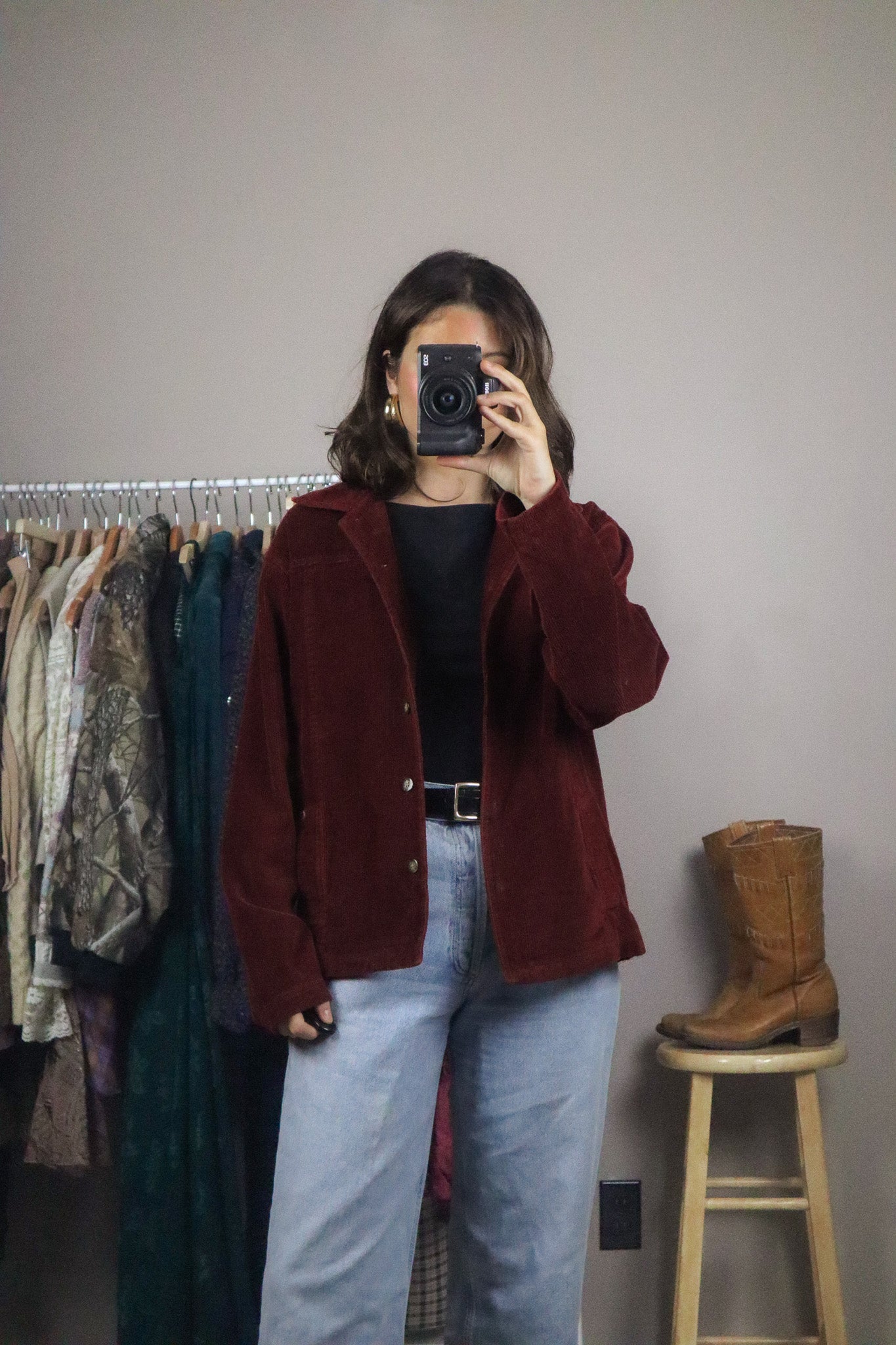 Vintage x Corduroy Jacket (S/M)