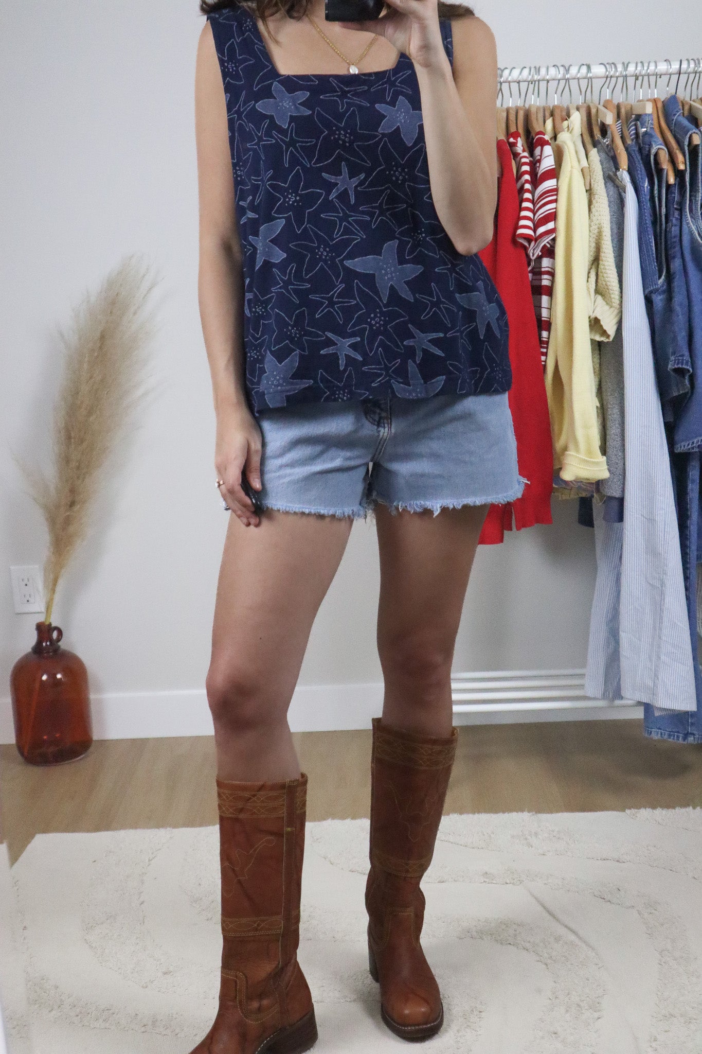 Vintage x Star Tank Top (L)