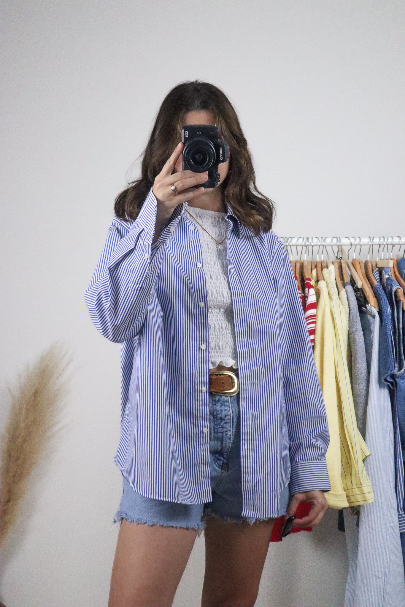 Vintage x Ralph Lauren Cotton Pinstrip Button Down (S-XL)