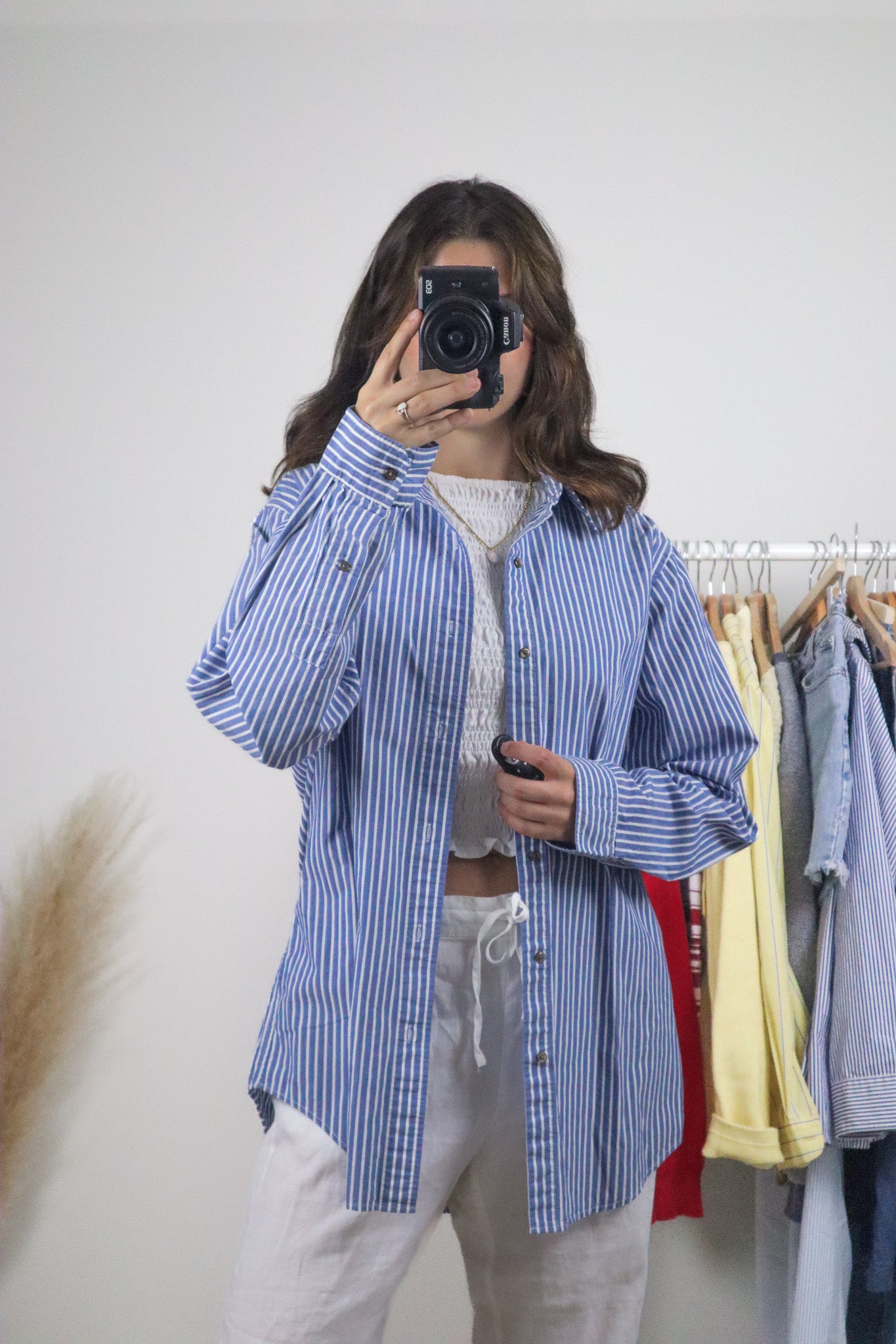 Chaps x Cotton Striped Button Down (M-XL)