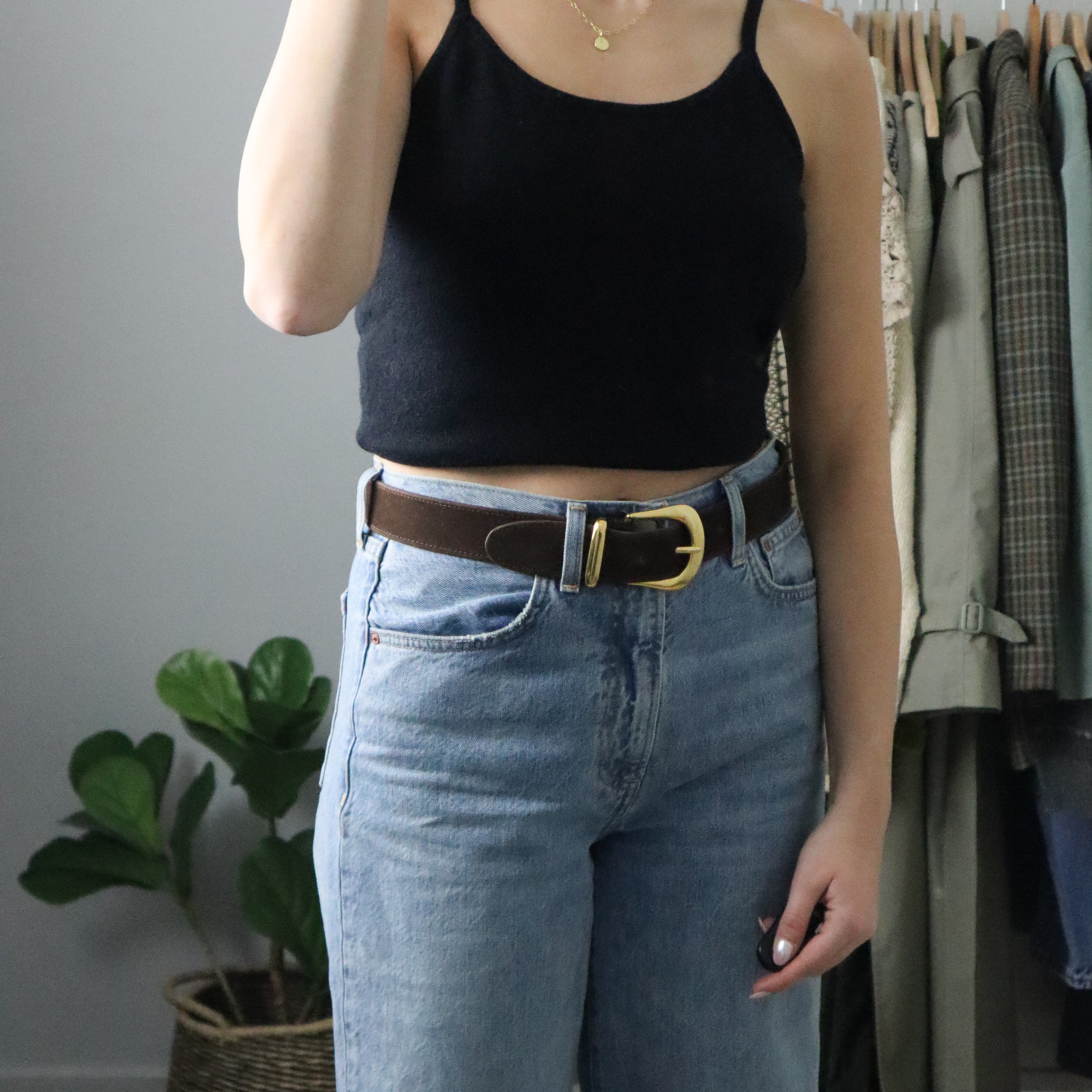 Vintage x Silk & Cashwool Tank (M)