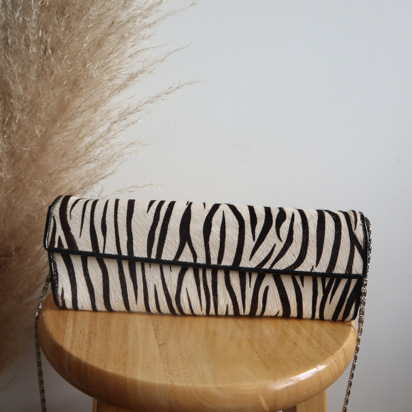 Vintage x Animal Print Purse