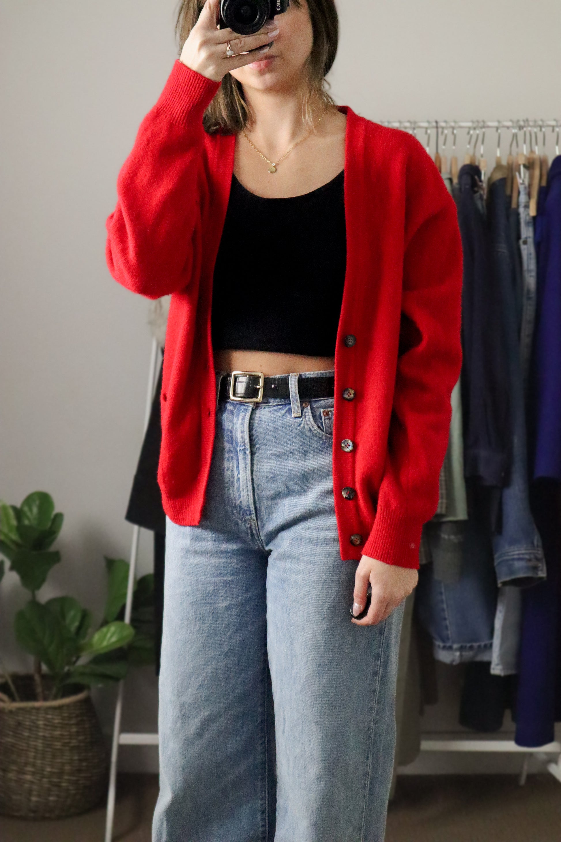 Vintage x Wool Cardigan (S)
