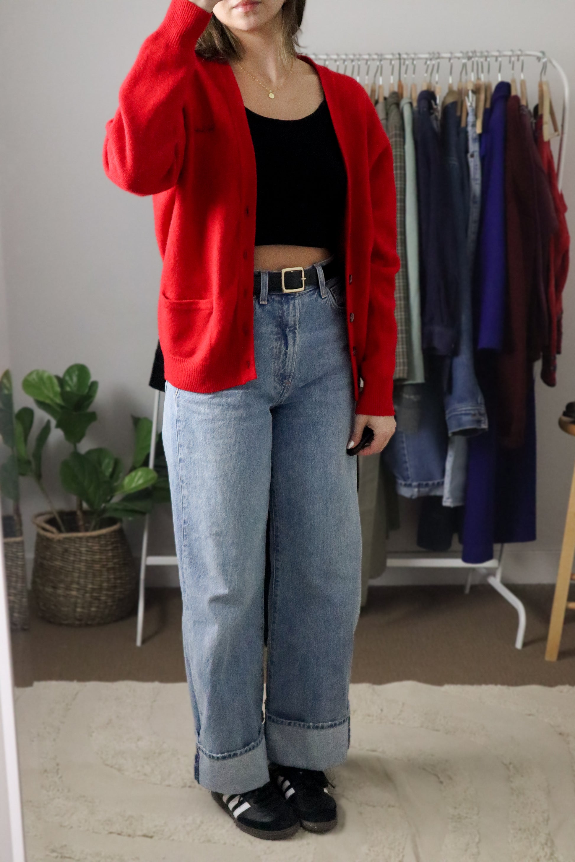 Vintage x Wool Cardigan (S)