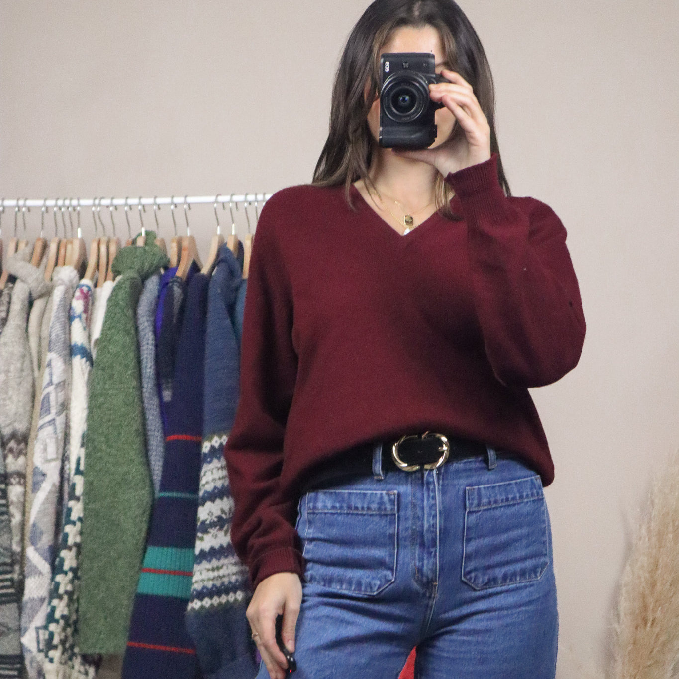 Made in England x Vintage x Cashmere Knit (S)