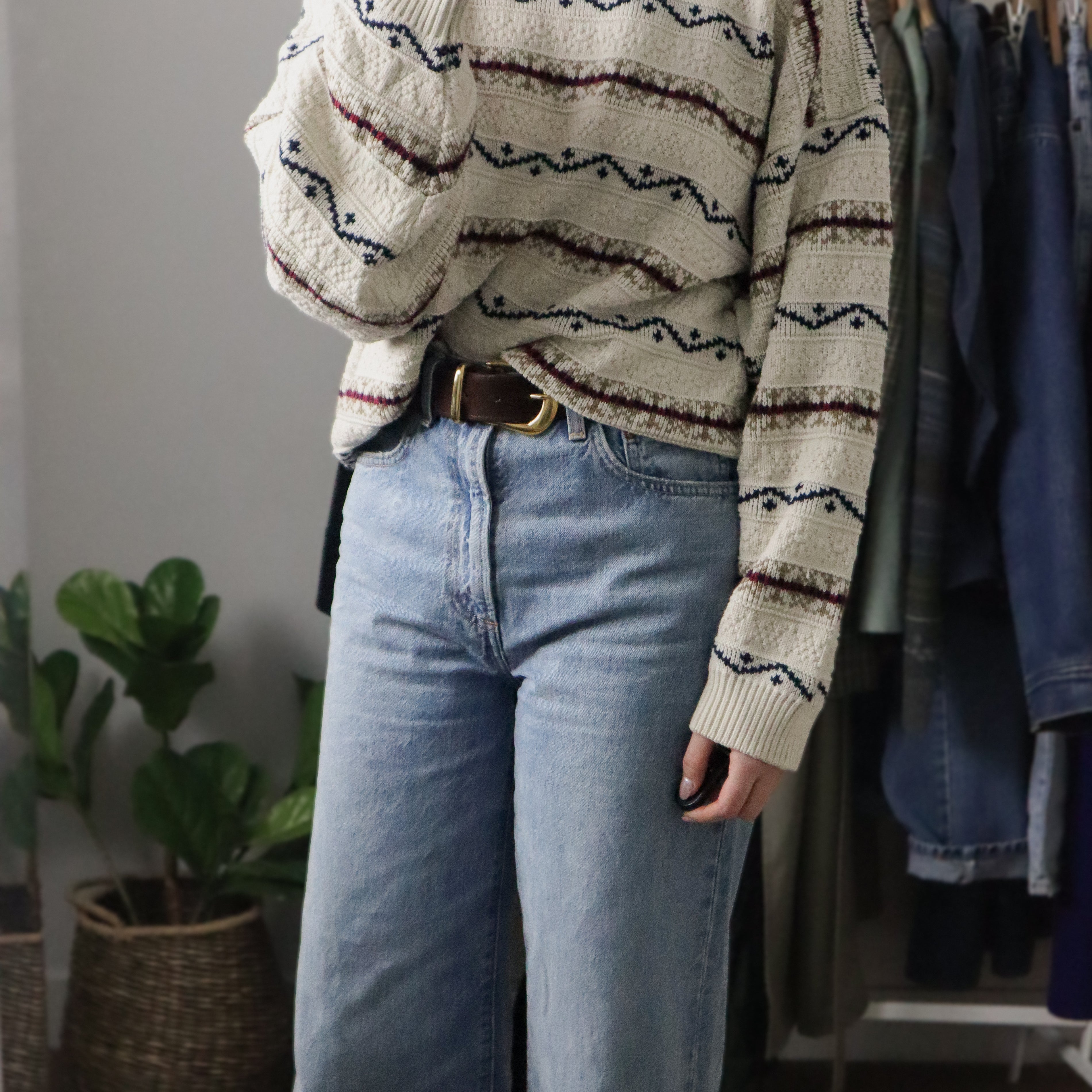Vintage x Textured Knit (M)