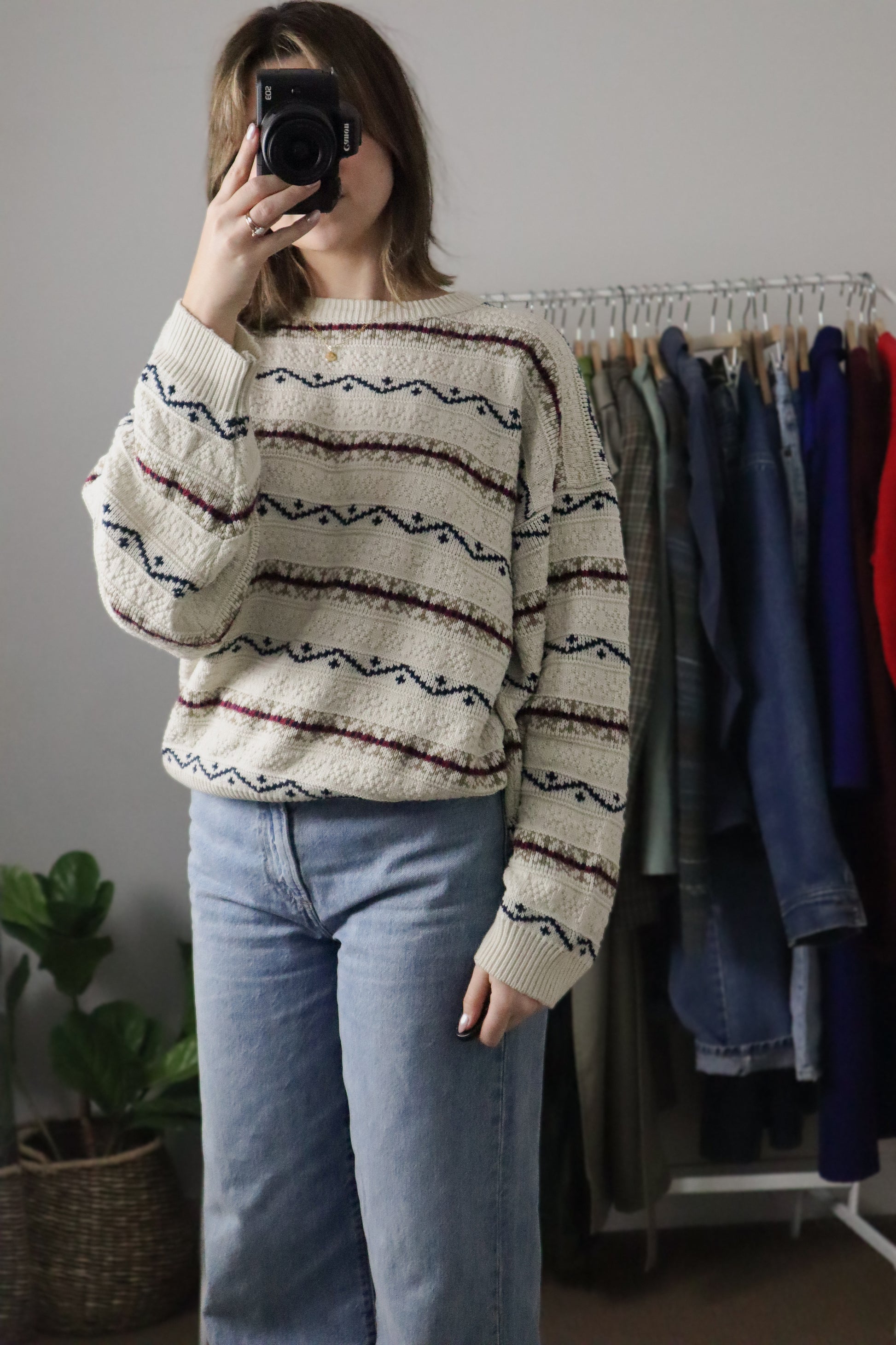 Vintage x Textured Knit (M)