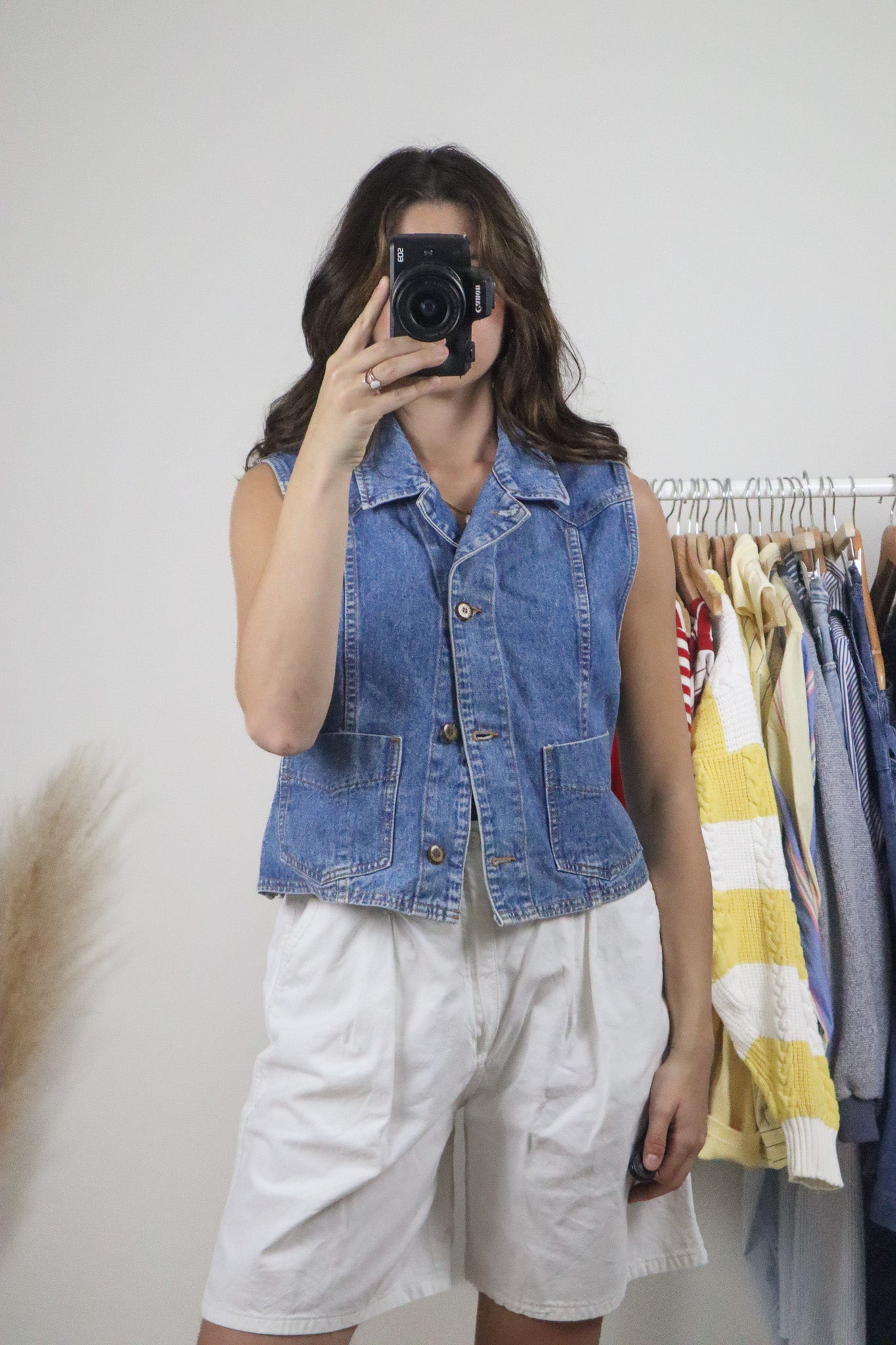 Made in Canada x Vintage x Denim Vest (10/12)