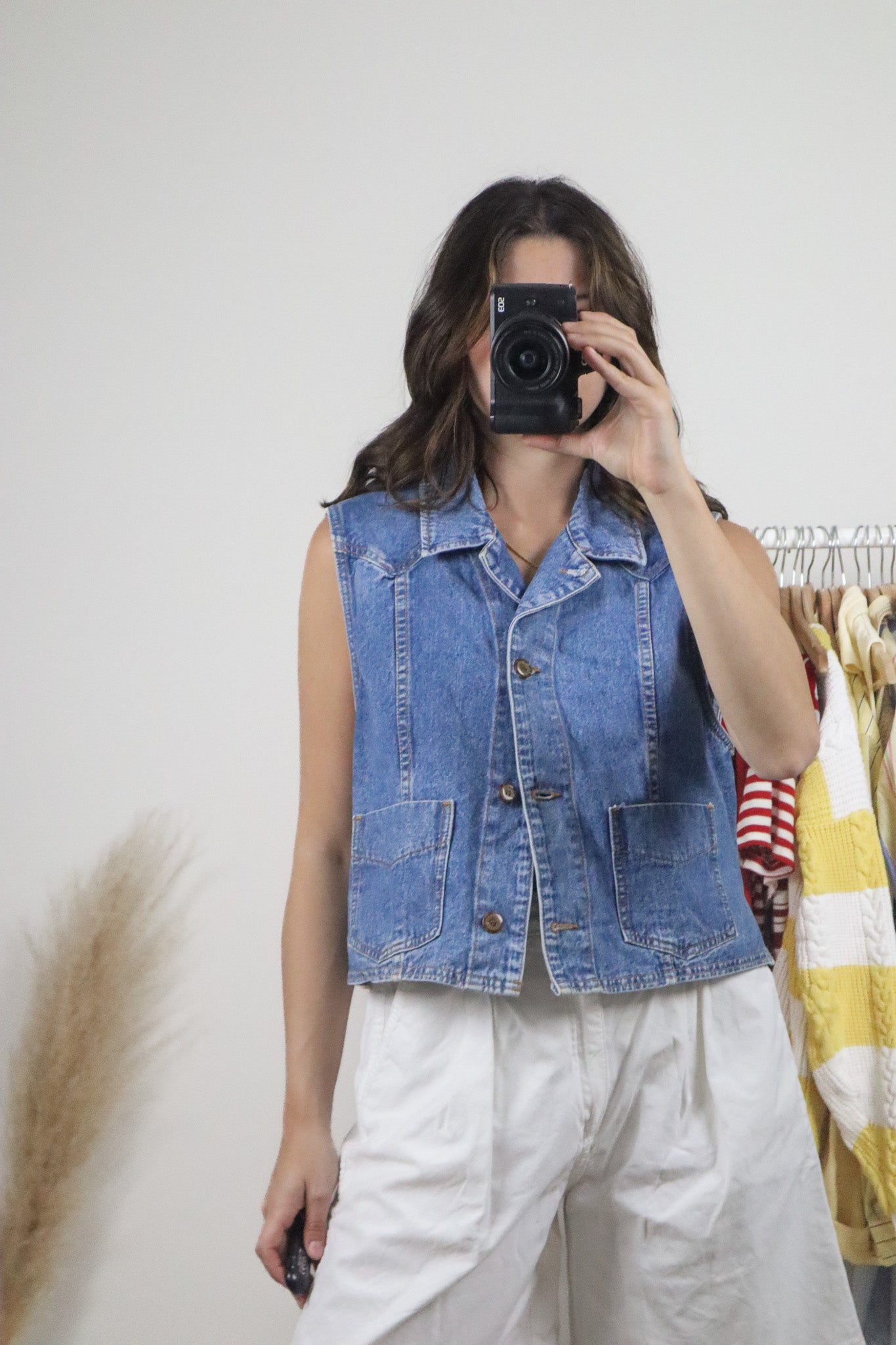 Made in Canada x Vintage x Denim Vest (10/12)