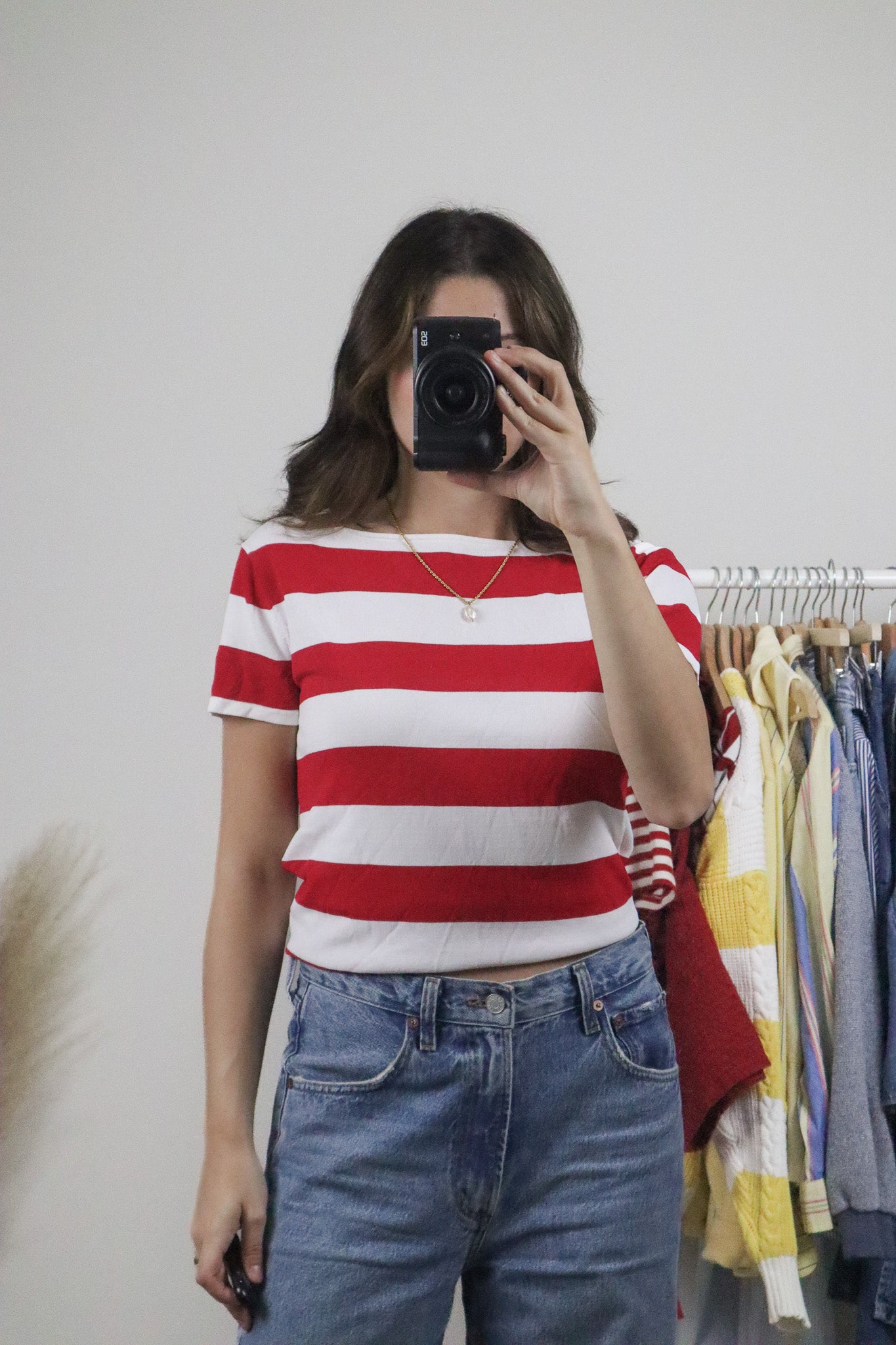Vintage x Striped Shirt (M)
