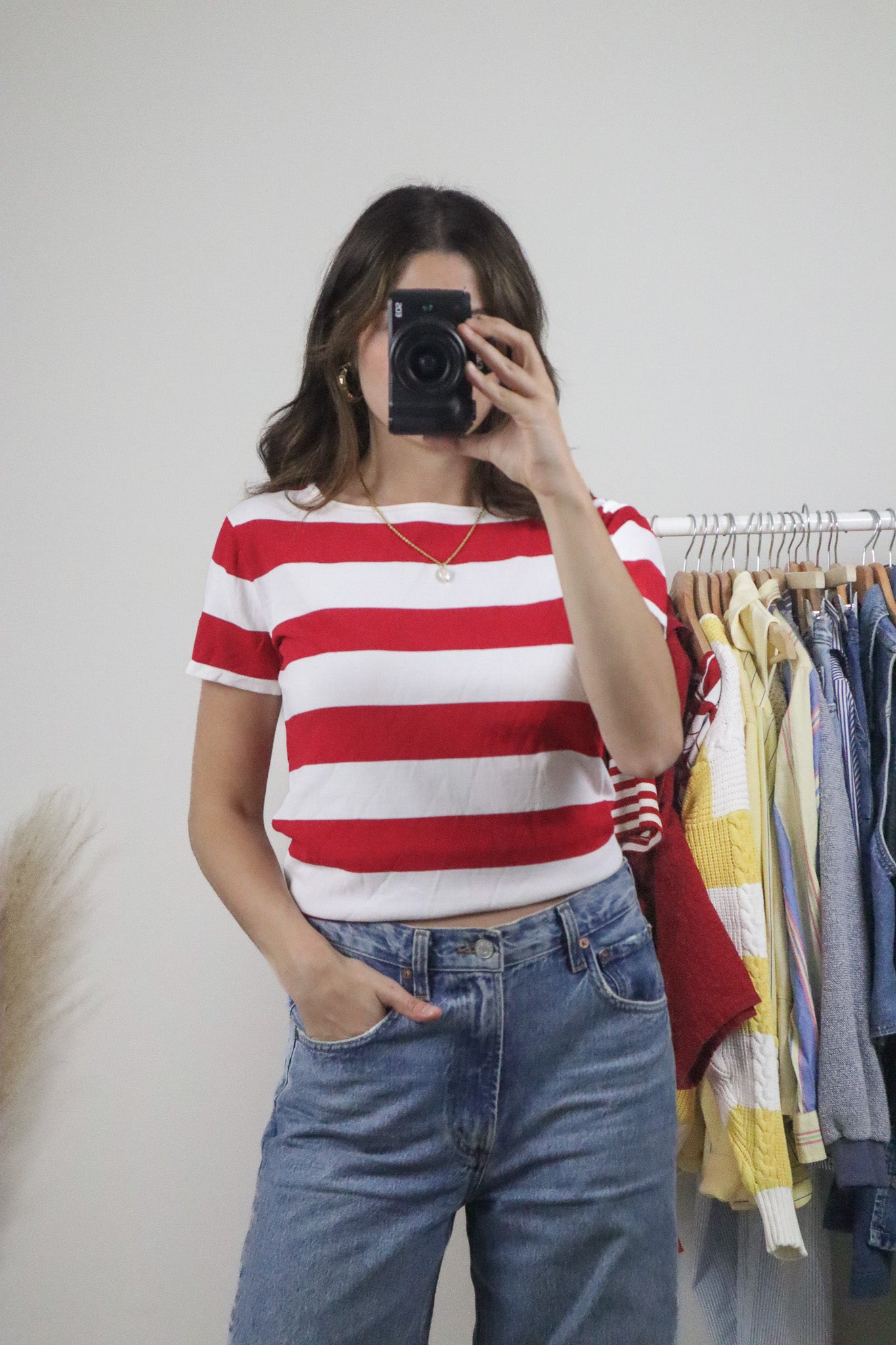 Vintage x Striped Shirt (M)