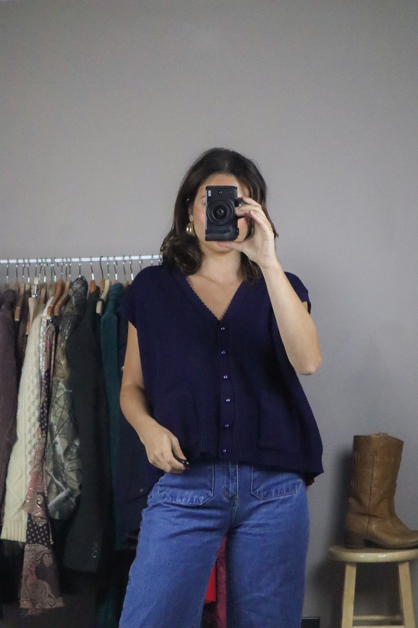 Made in Canada x Vintage x Knit Vest (L/XL)