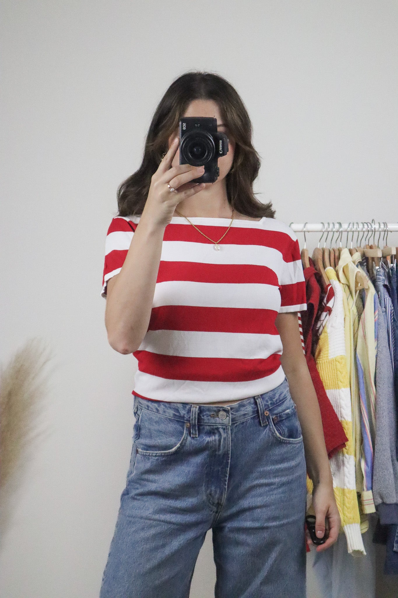 Vintage x Striped Shirt (M)
